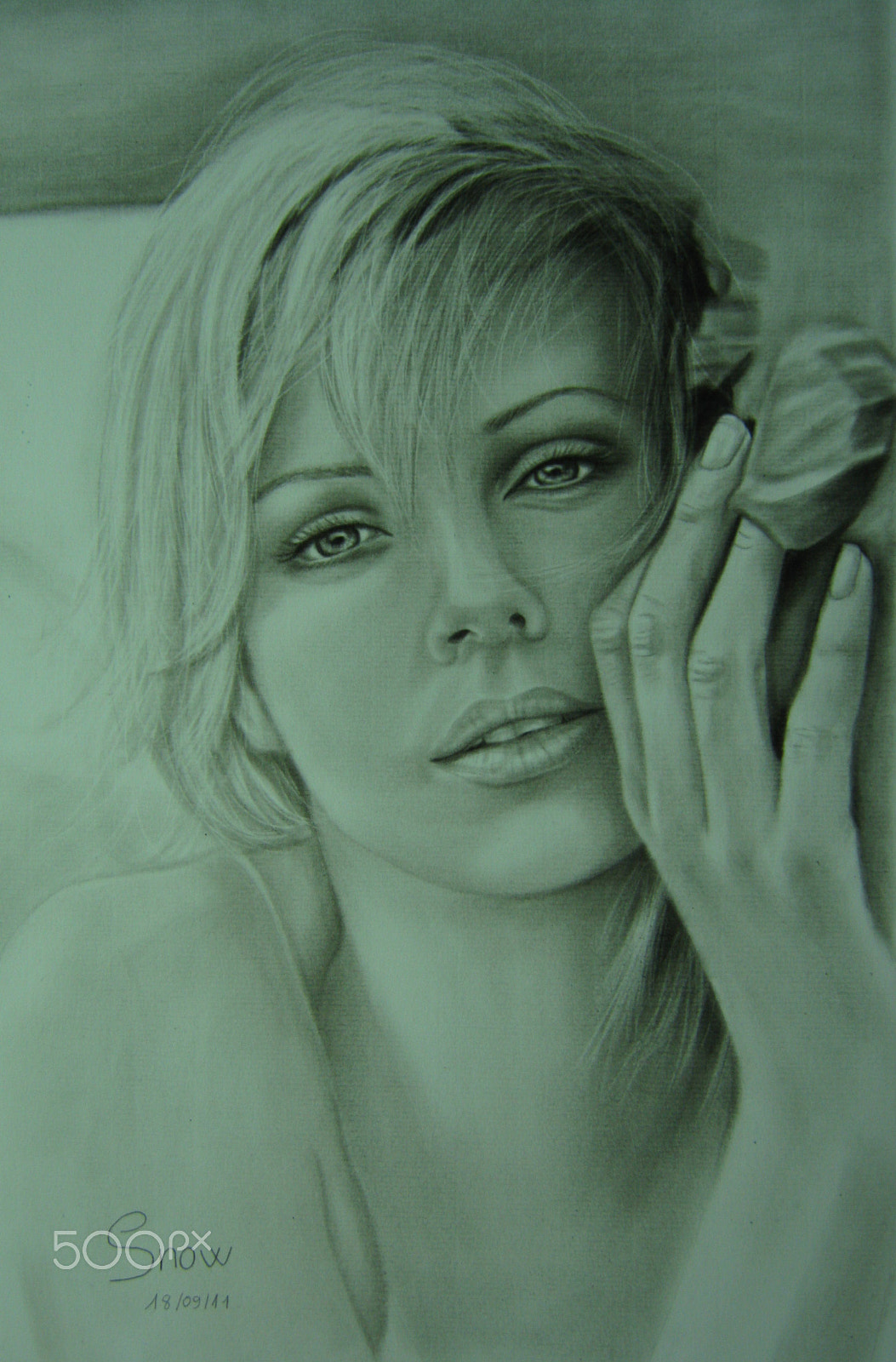 Canon PowerShot A480 sample photo. Charlize theron photography