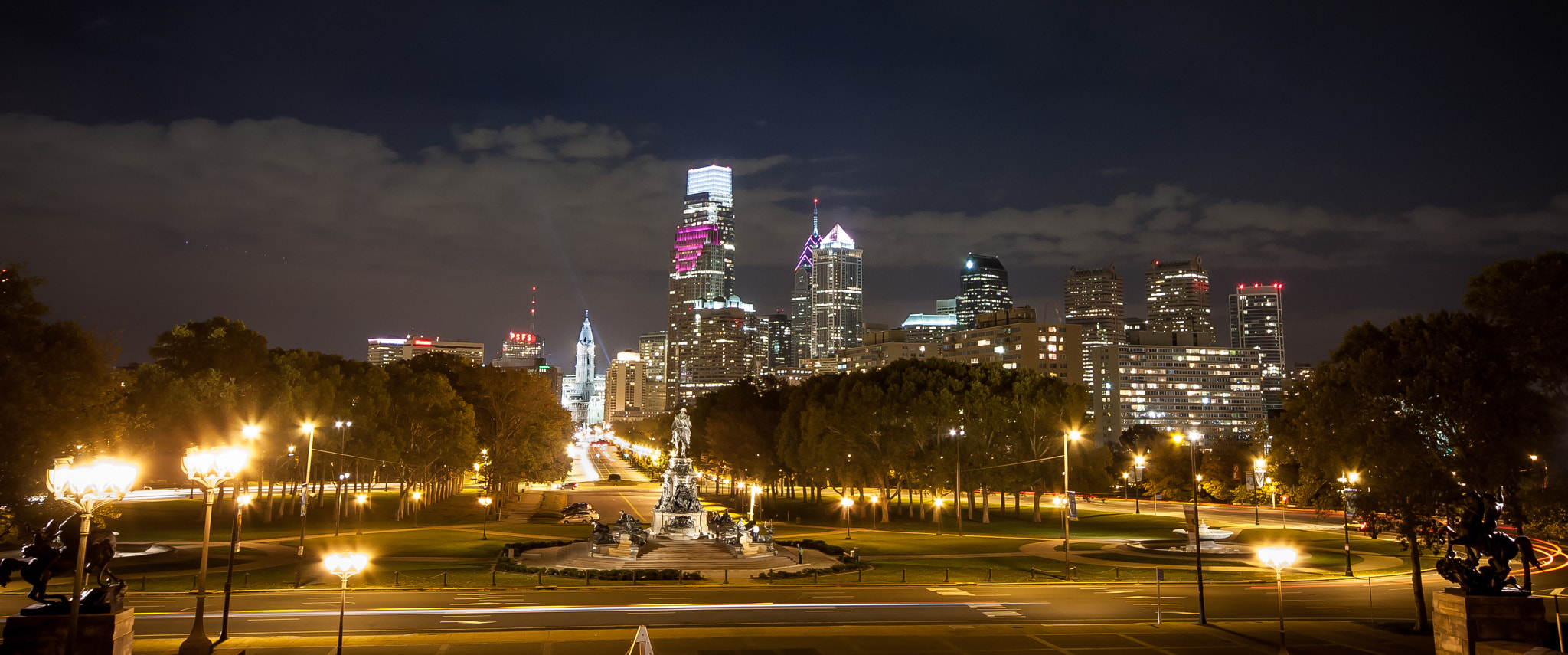 Canon EOS 40D + Sigma 10-20mm F4-5.6 EX DC HSM sample photo. Eakins oval, philadelphia, pa. photography