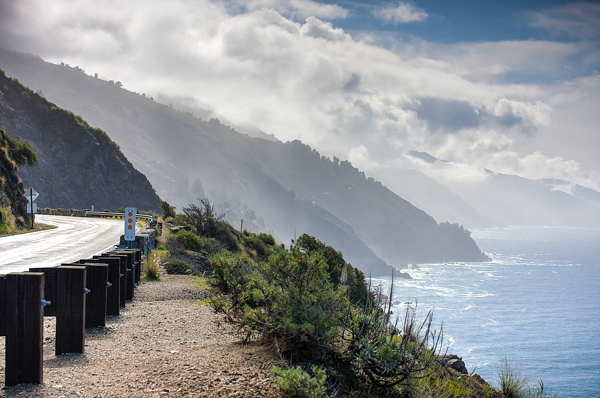 Sigma 50mm F1.4 EX DG HSM sample photo. Pacific coast highway, california photography