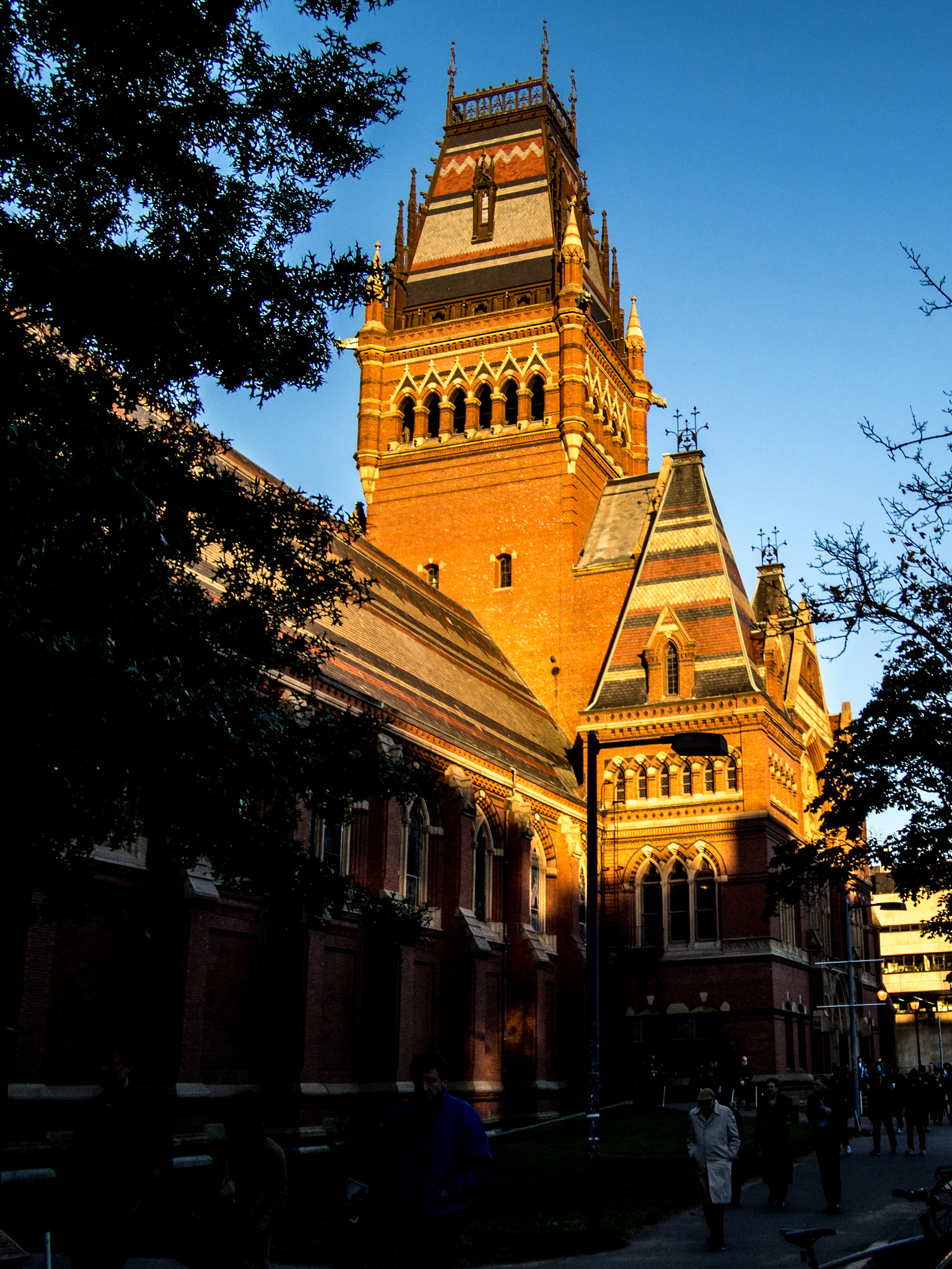 Olympus PEN E-PM2 sample photo. Audience streaming out of sanders theatre after at ... photography