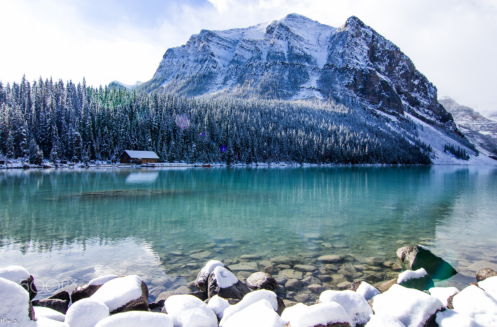 Canon EOS 60D + Tokina AT-X Pro 12-24mm F4 (IF) DX sample photo. Lake louise 3.0 photography