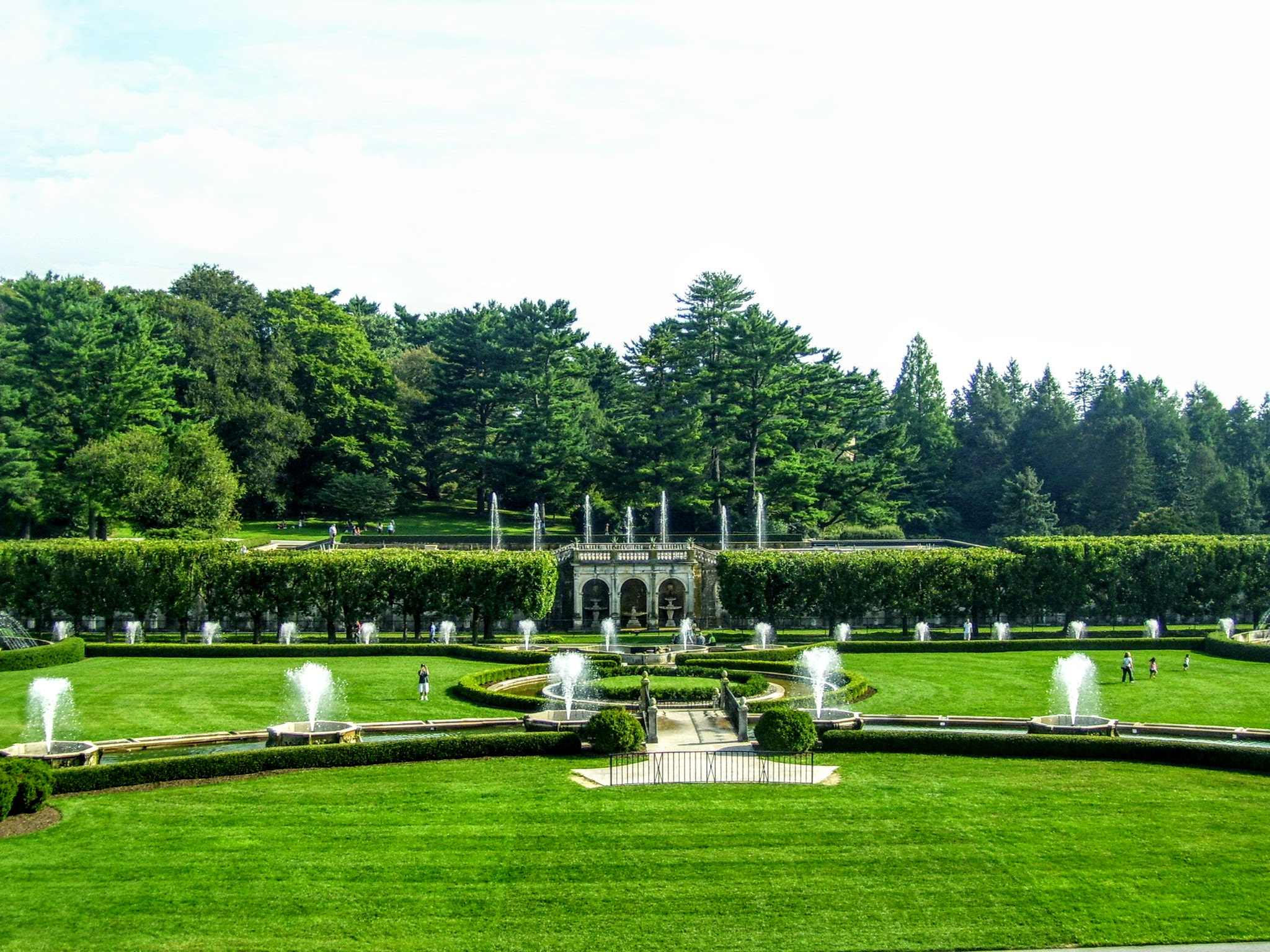 Kodak EASYSHARE C533 ZOOM DIGITAL CAMERA sample photo. Longwood gardens fountains photography