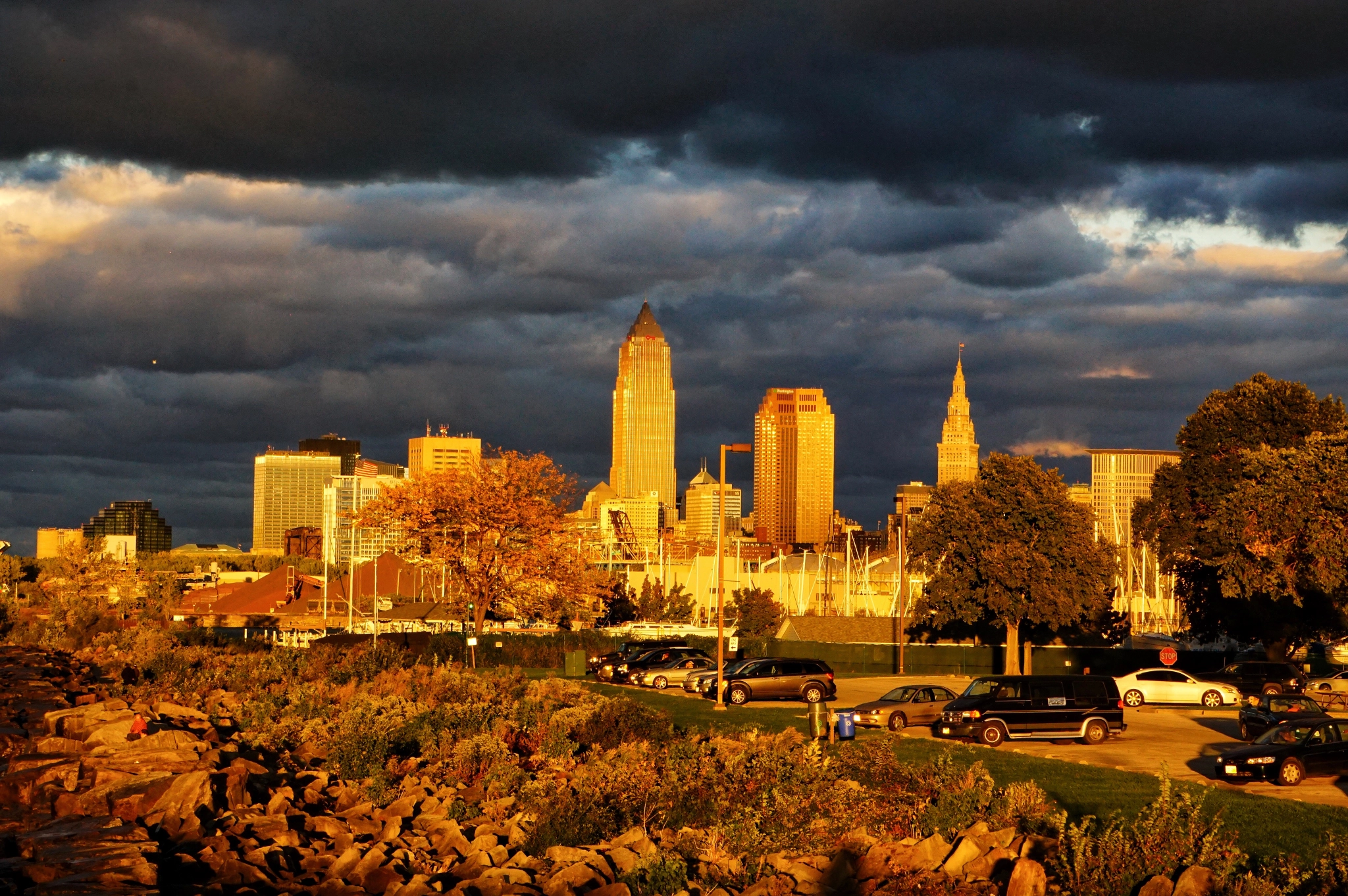 Sony FE 24-240mm F3.5-6.3 OSS sample photo. City of cleveland photography