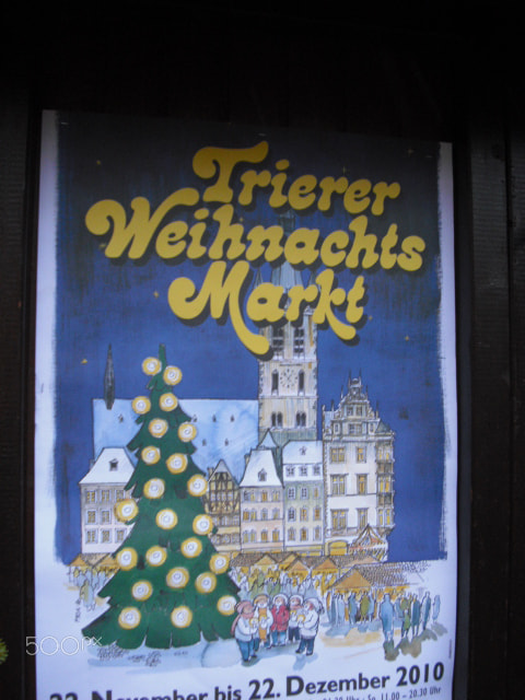 CASIO EX-Z9 sample photo. Trier germany, christmas market photography