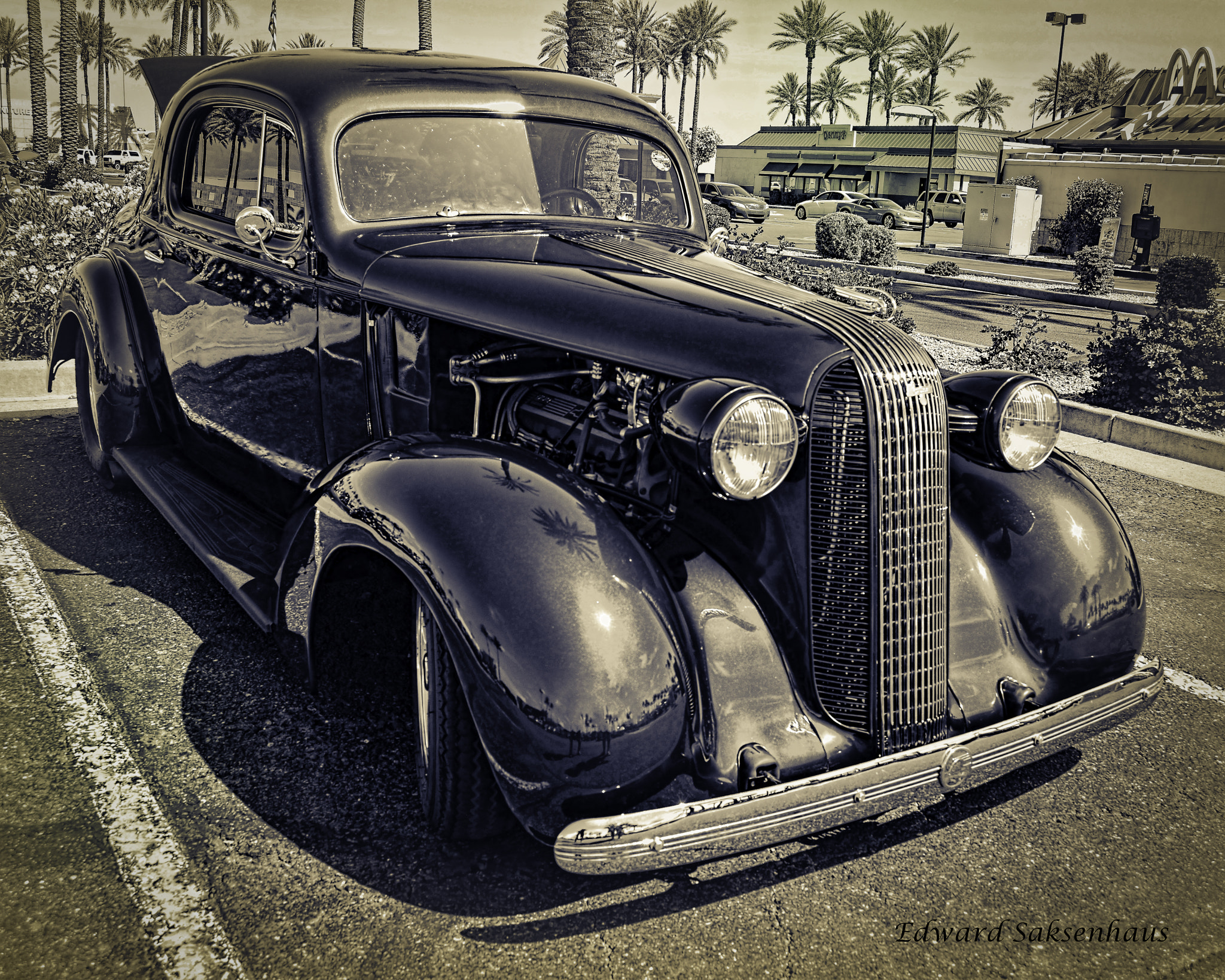 Nikon D800 sample photo. 1936 pontiac rare photography