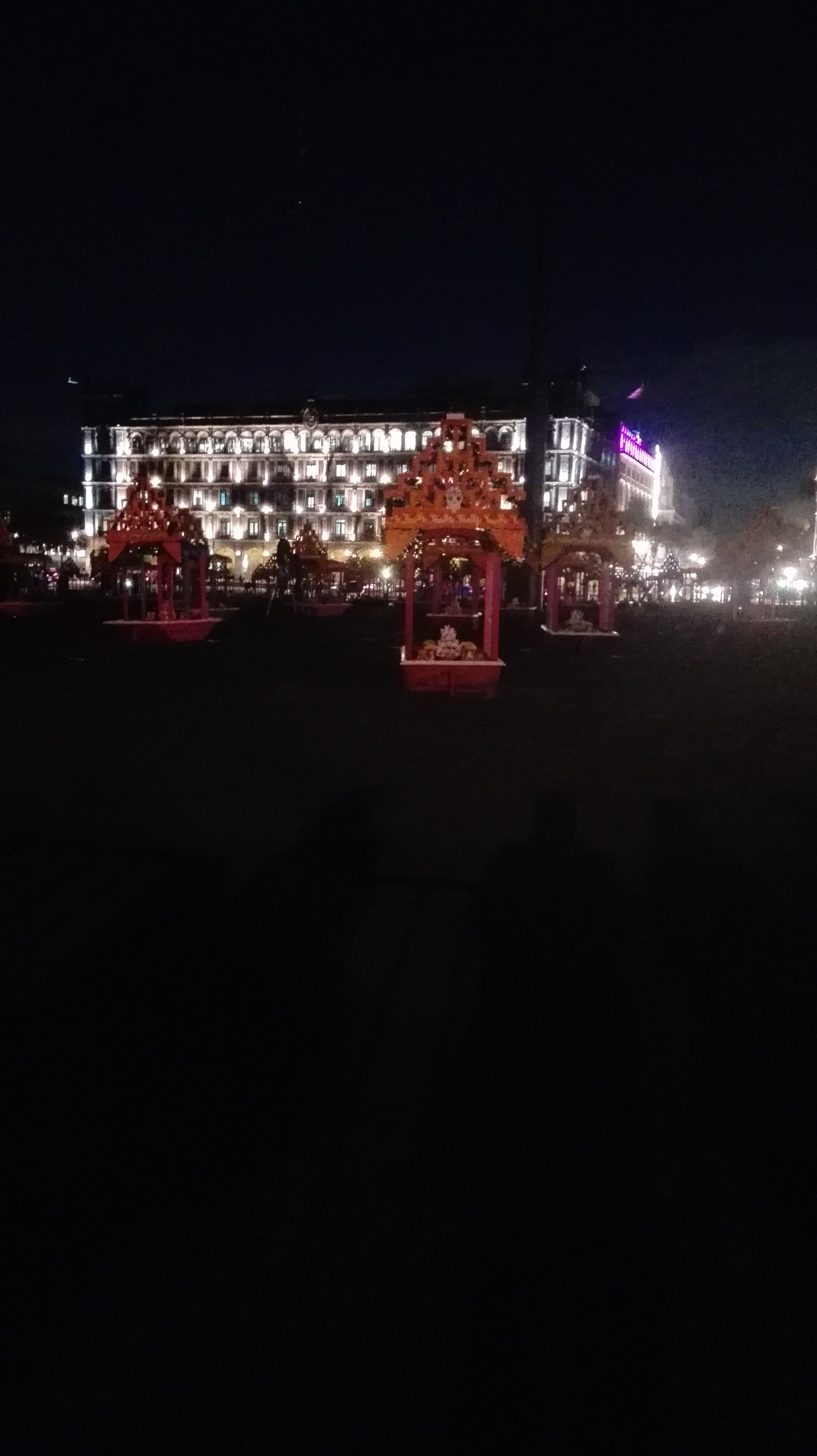 HUAWEI CHC-U03 sample photo. Zócalo de cdmx, ofrenda día de muertos photography