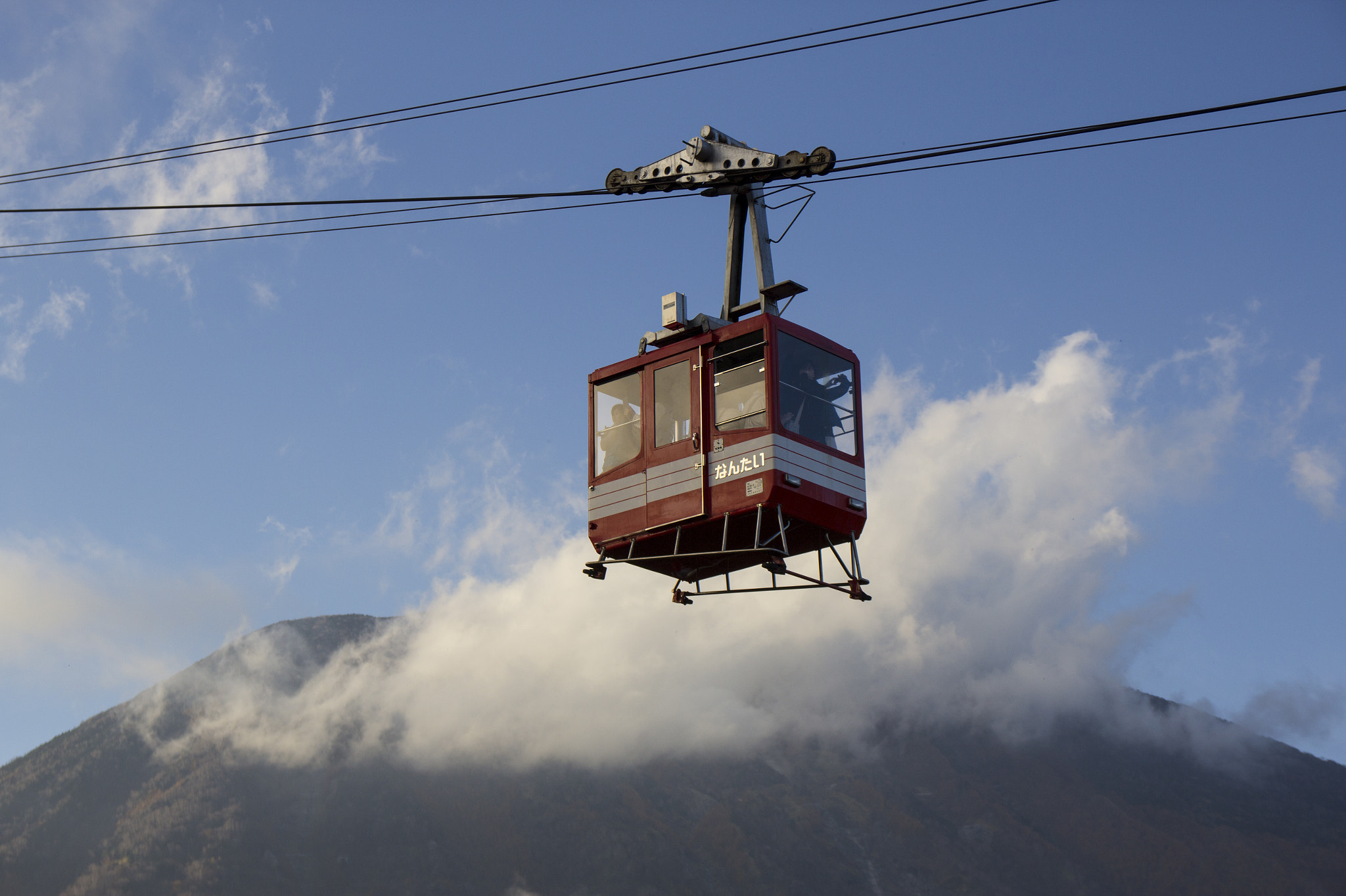 Canon EOS 600D (Rebel EOS T3i / EOS Kiss X5) sample photo. Cable car in nikko photography