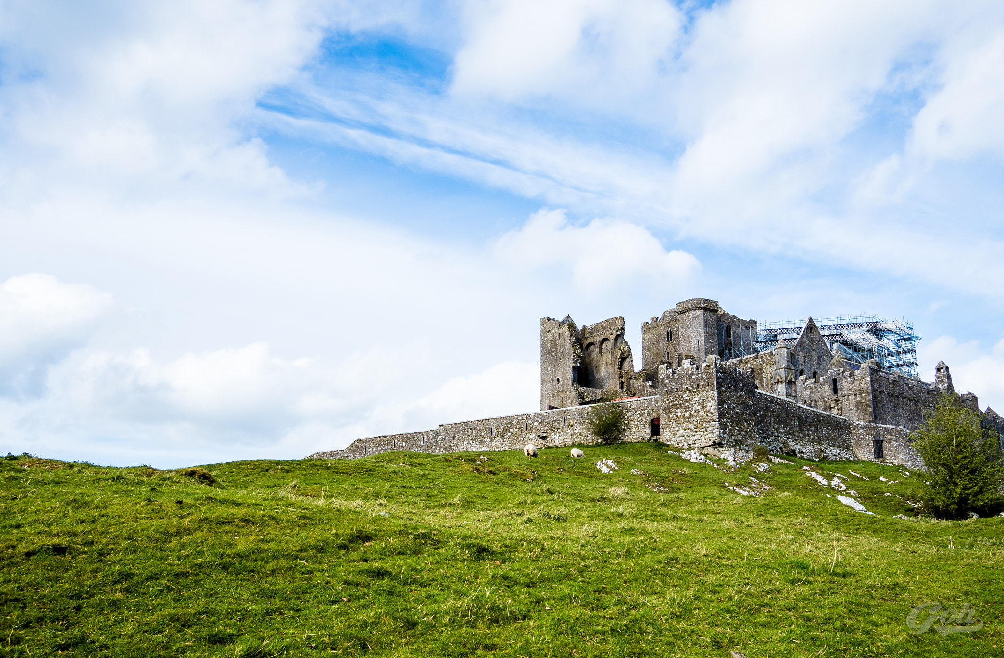 Olympus OM-D E-M5 II + Panasonic Lumix G 14mm F2.5 ASPH sample photo. Ireland historic castle photography