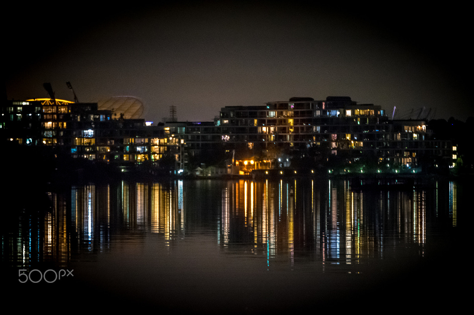 Nikon D5300 + Nikon AF-S Nikkor 70-200mm F2.8G ED VR II sample photo. Night view of sydney olympic park photography