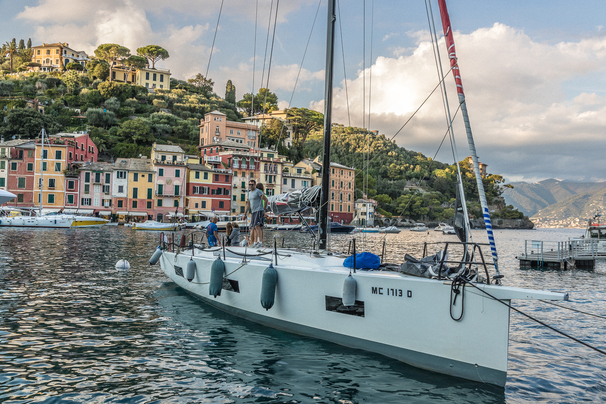Canon EOS 760D (EOS Rebel T6s / EOS 8000D) sample photo. Portofino - harbour photography