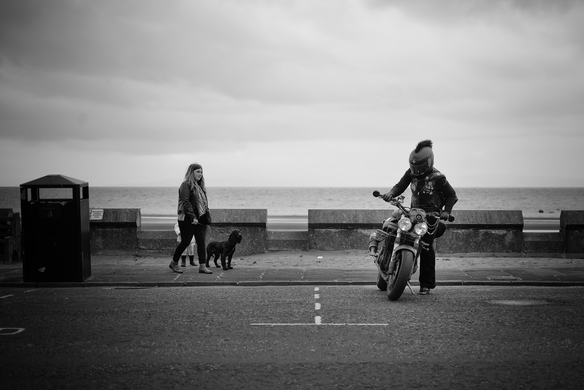 Leica APO-Summicron-M 50mm F2 ASPH sample photo. Zombie biker photography