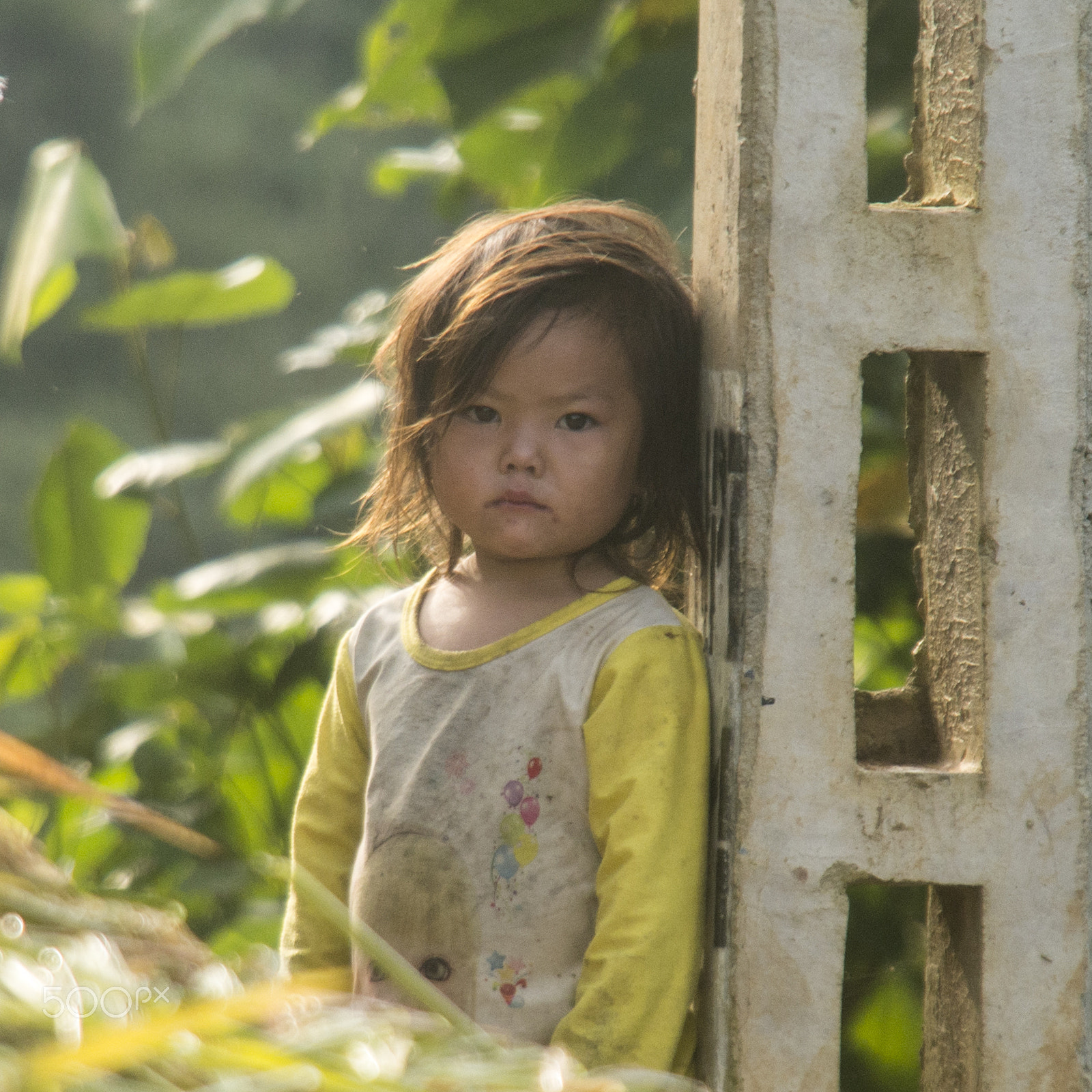Olympus OM-D E-M5 sample photo. Shy girl ^_^ photography