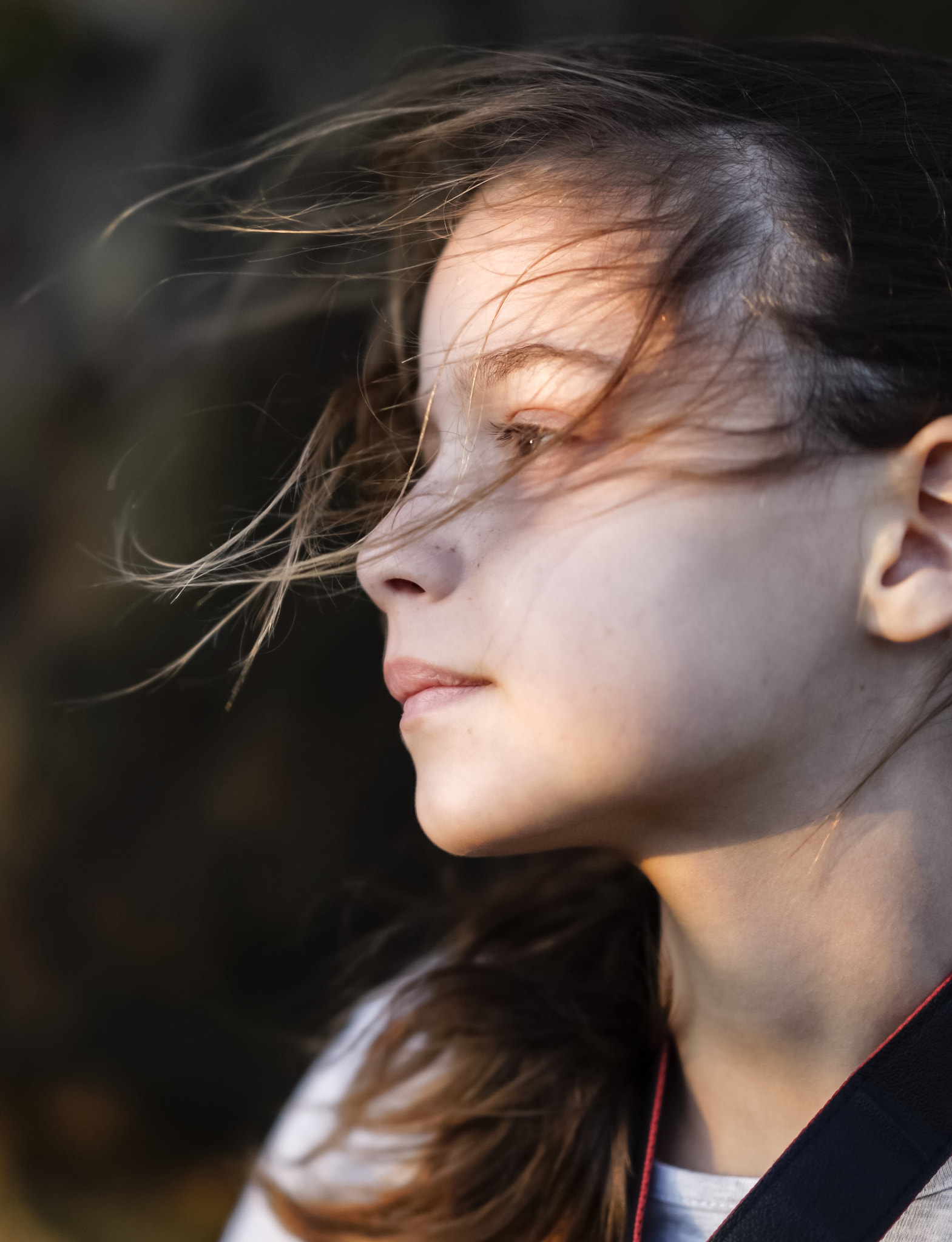 Sony FE 85mm F1.4 GM sample photo. Sunset portrait, oriane photography