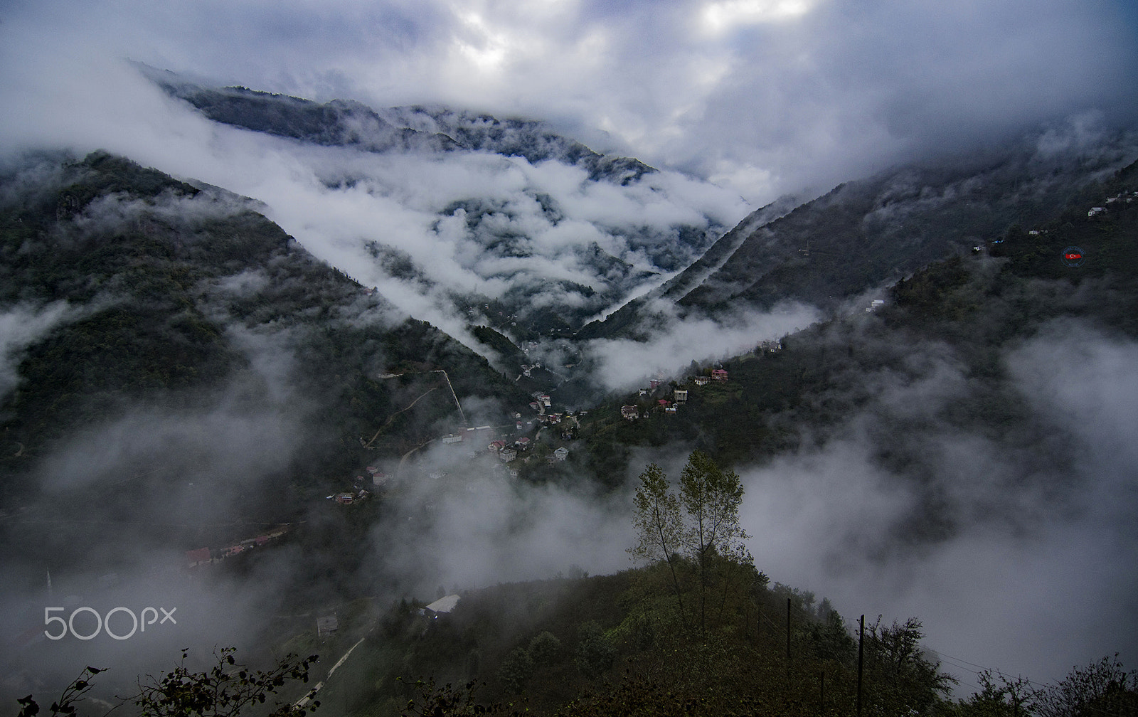 Pentax K-3 II sample photo. Rain and clouds photography