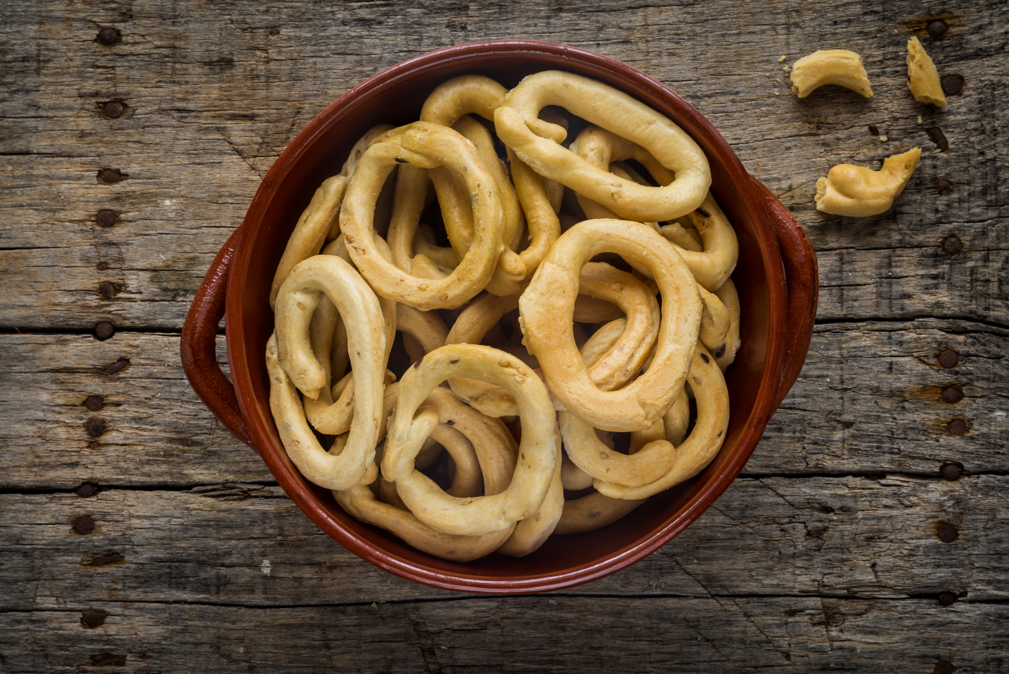 Summicron-M 1:2/90 Leitz sample photo. Traditional taralli snacks photography