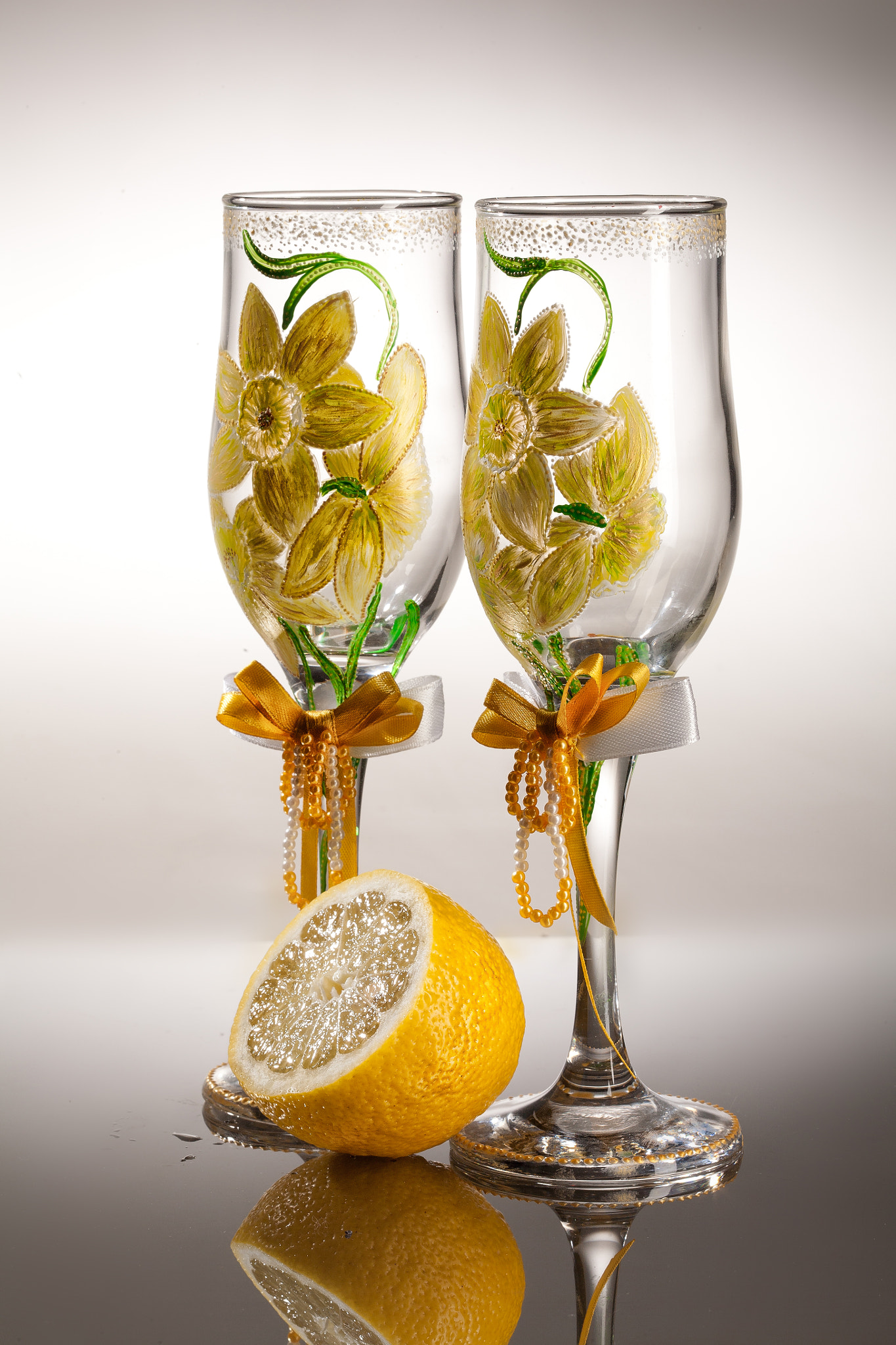 Canon EOS 5D sample photo. Wineglasses on glass background photography