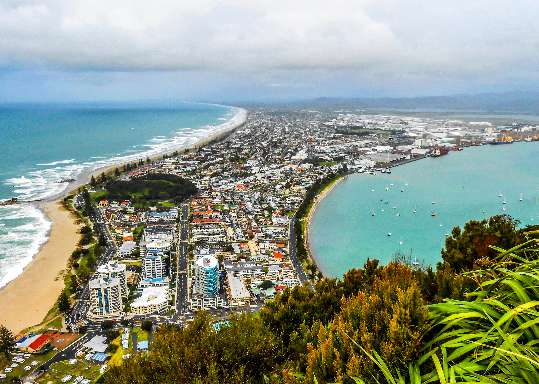 Nikon COOLPIX S4200 sample photo. Mount maunganui - new zealand photography