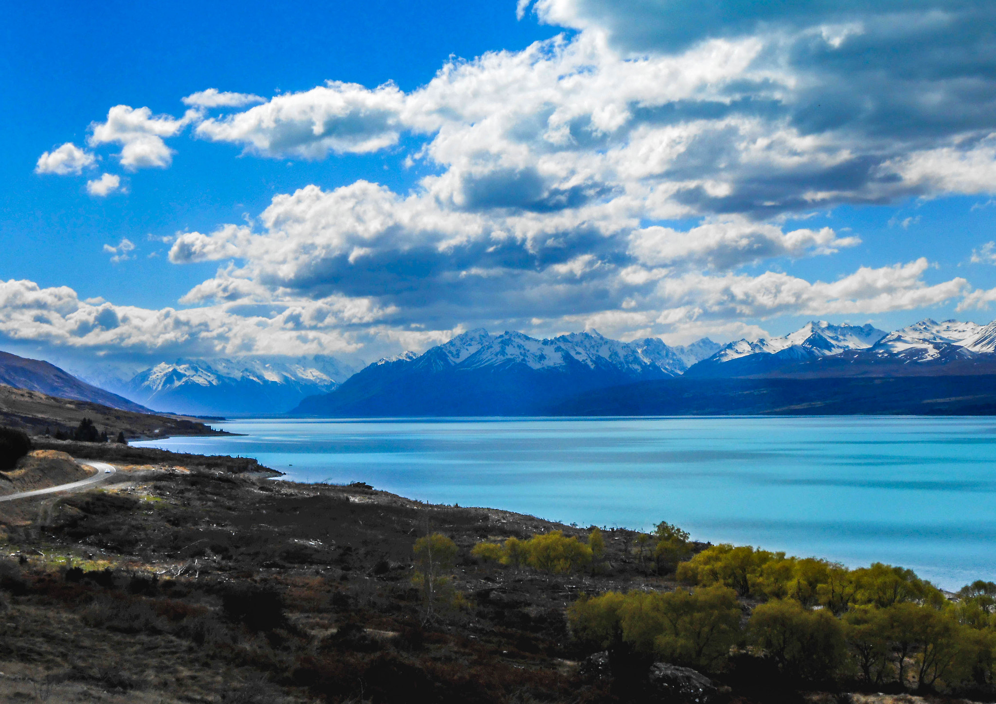 Nikon COOLPIX S4200 sample photo. Lake pukaki - new zealand photography