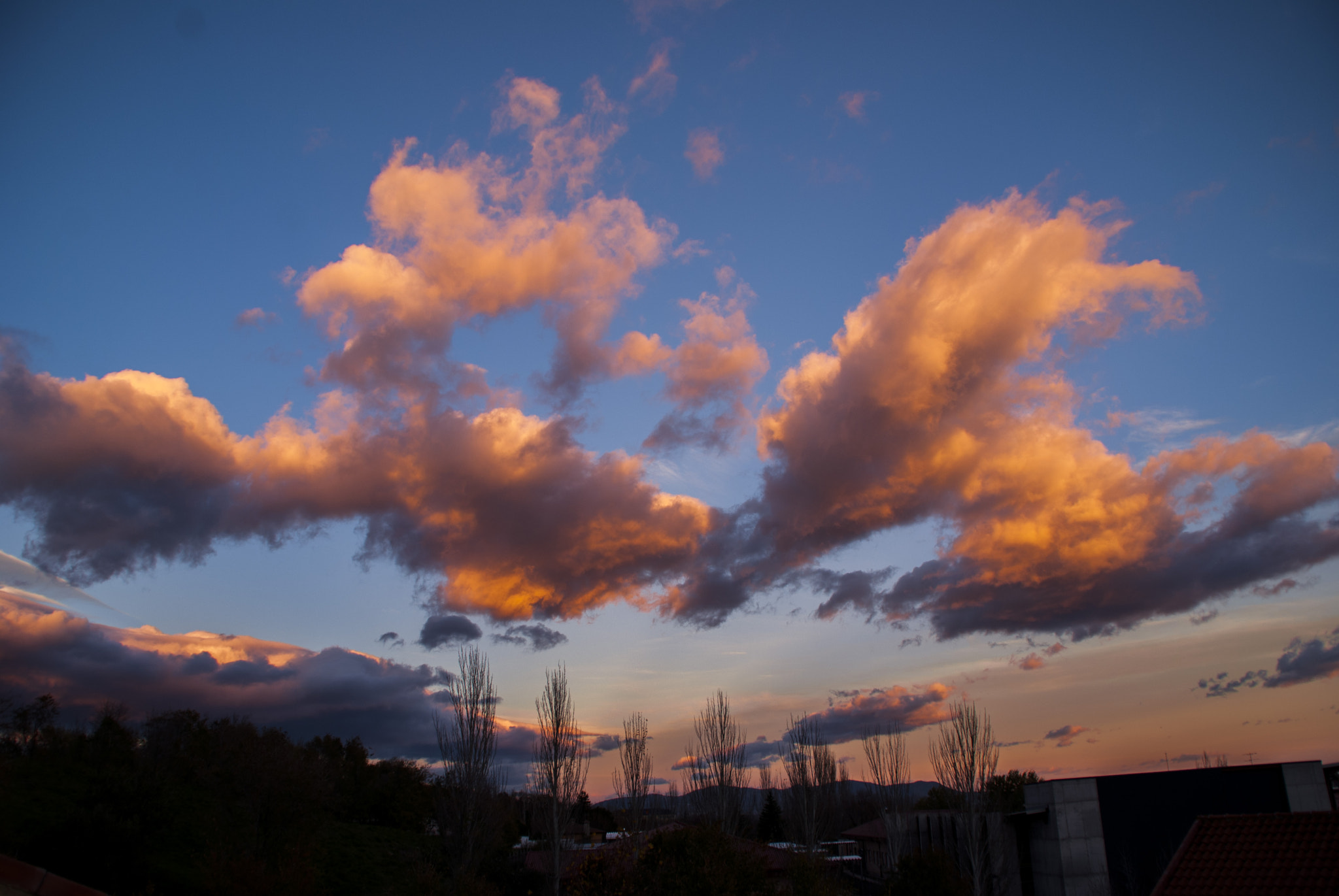 Nikon D80 sample photo. Clouds and their colors photography
