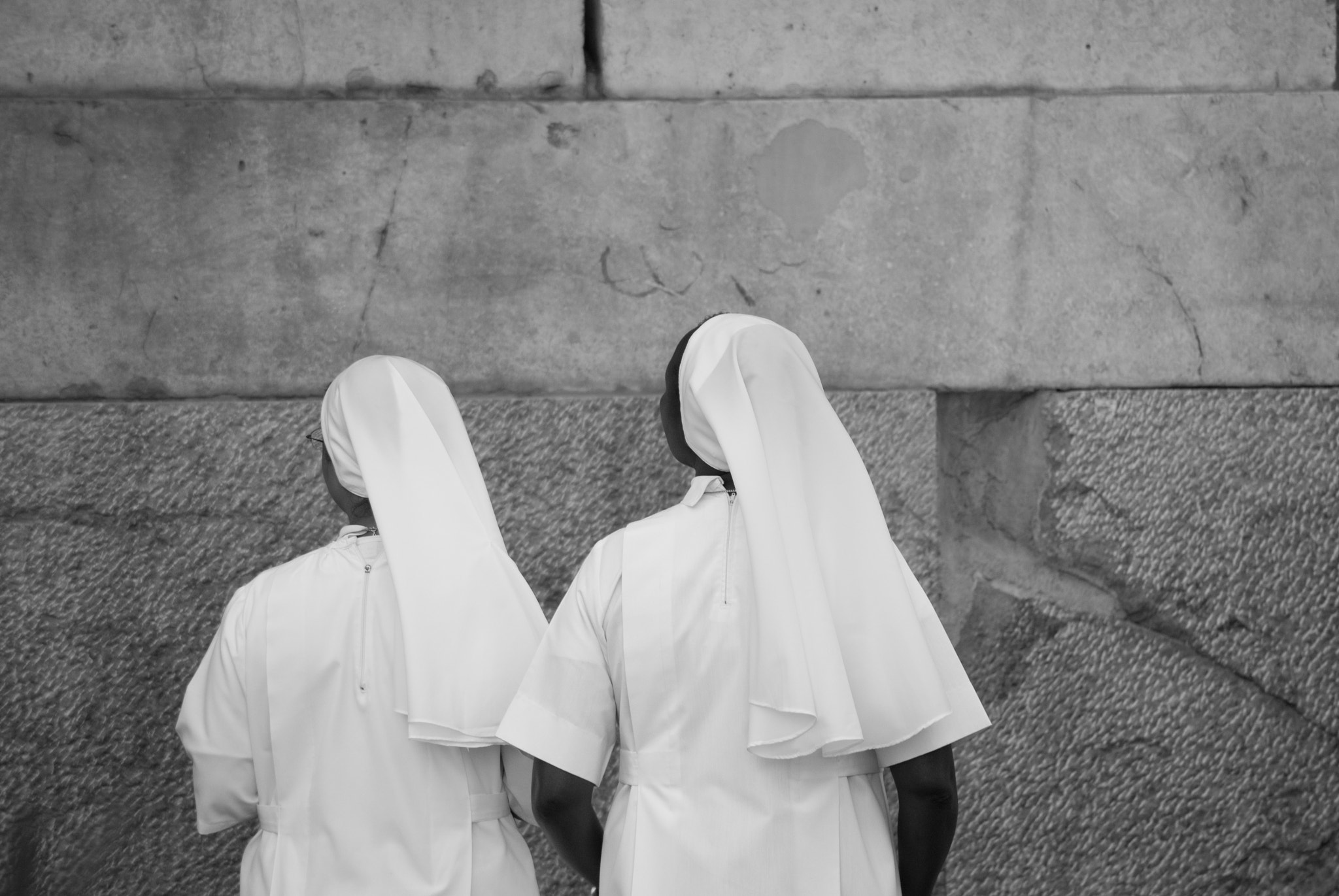 Nikon D3000 sample photo. Nuns photography