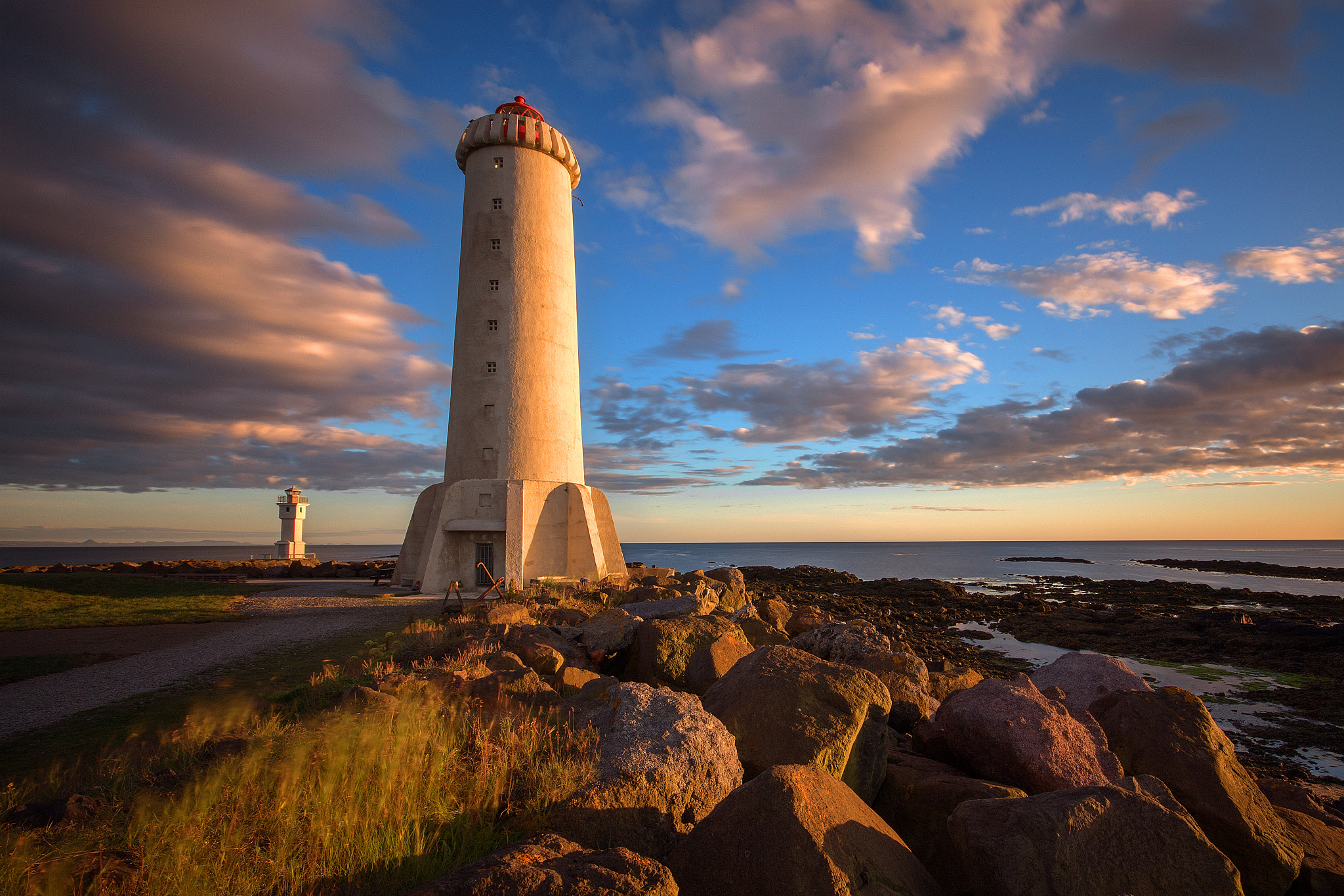 Sigma 10-20mm F4-5.6 EX DC HSM sample photo. Akranes lighthouse photography