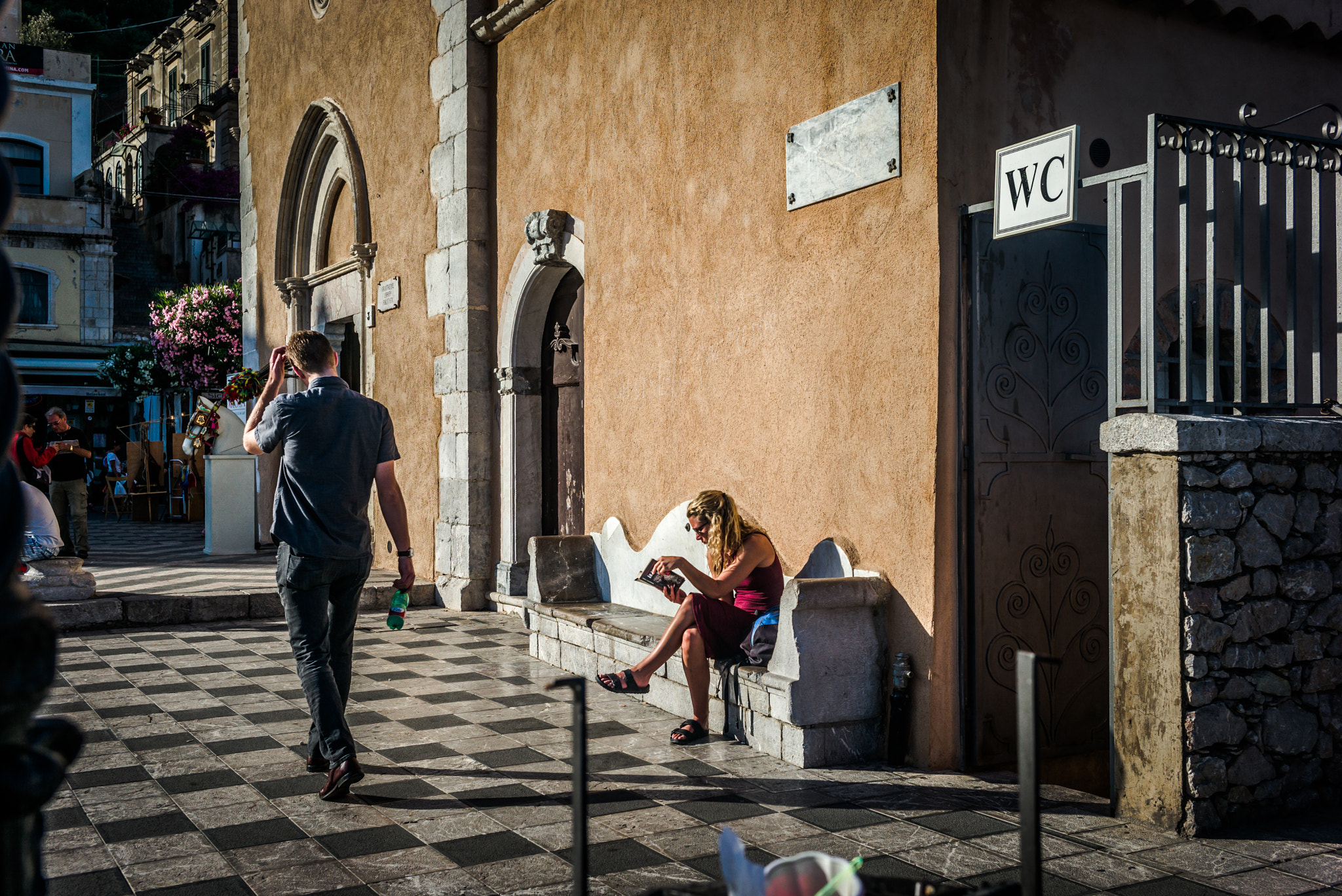 Summicron 1:2/50 Leitz sample photo. Taormina, sicily photography