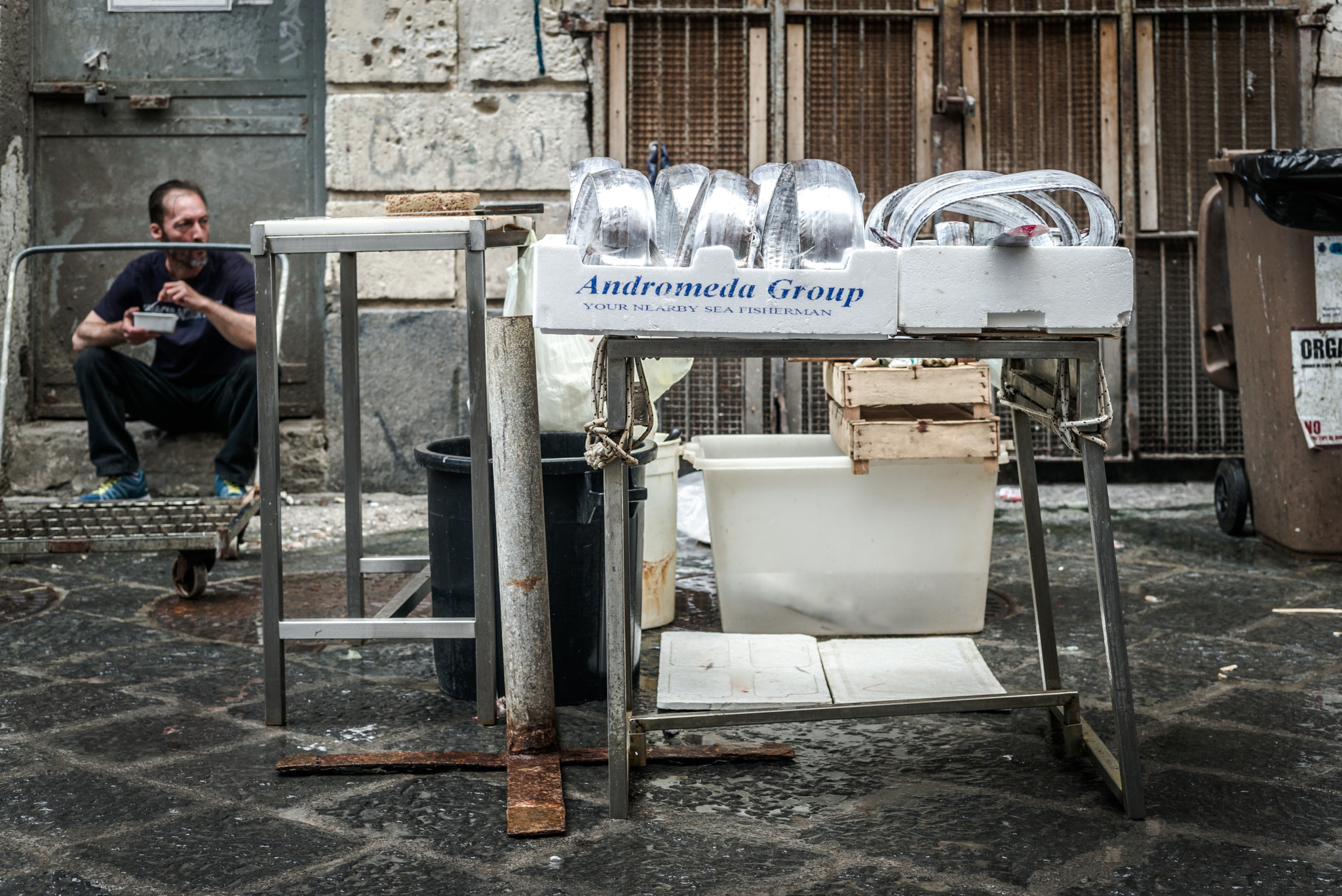 Summicron 1:2/50 Leitz sample photo. A piscaria, fish market in catania photography