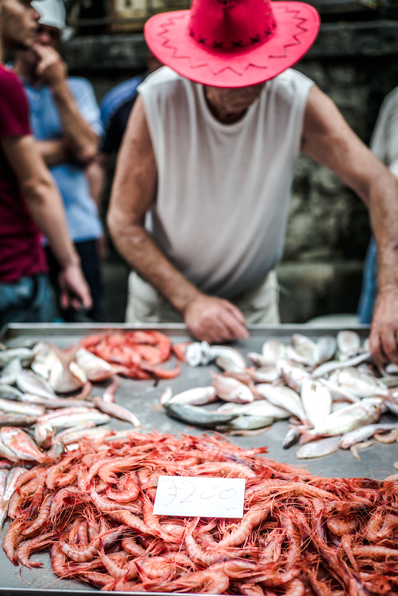 Summicron 1:2/50 Leitz sample photo. A piscaria, fish market in catania photography