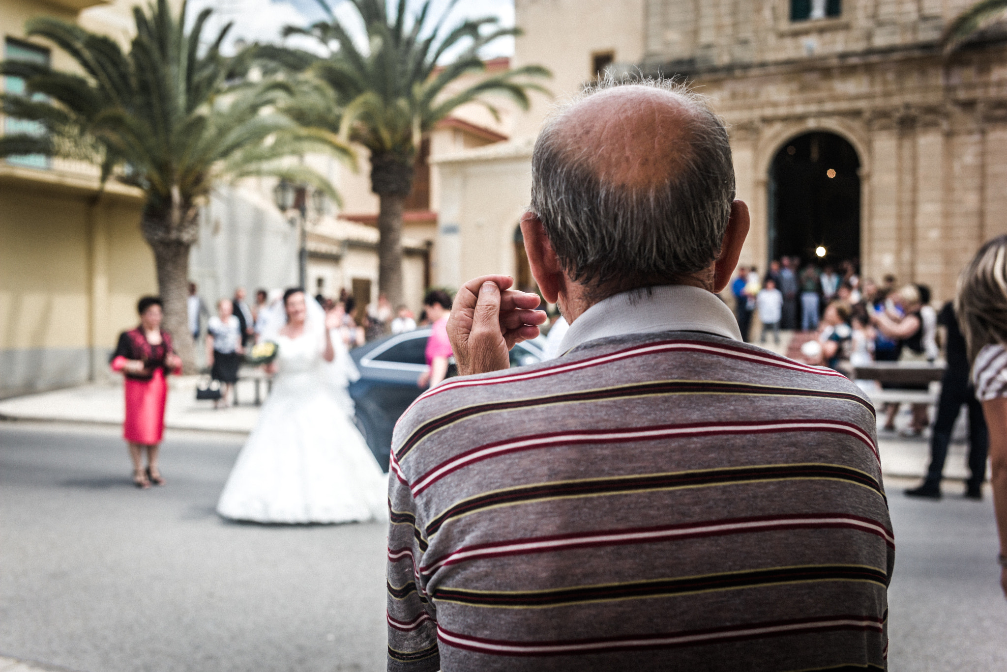 Summicron 1:2/50 Leitz sample photo. Sicilian wedding photography