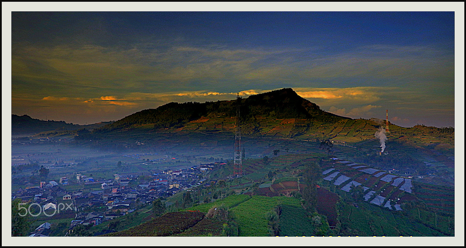 Ricoh WG-4 sample photo. Dieng land above clouds photography