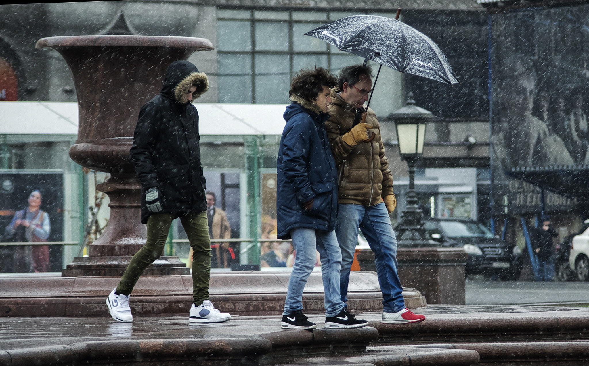 HD Pentax DA 55-300mm F4.0-5.8 ED WR sample photo. The first snowfall... photography