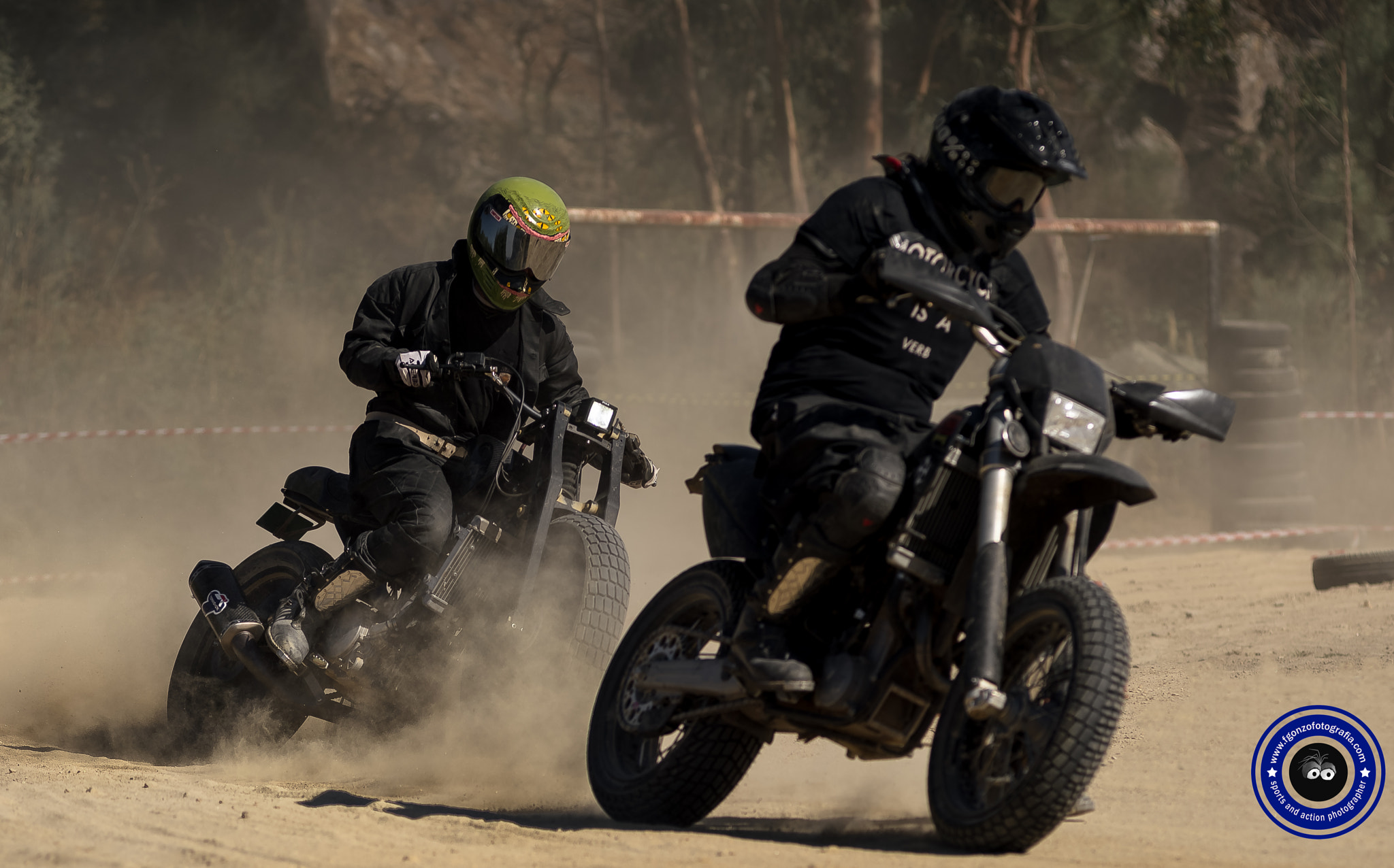 Nikon AF-Nikkor 80-200mm F2.8D ED sample photo. Black riders. photography