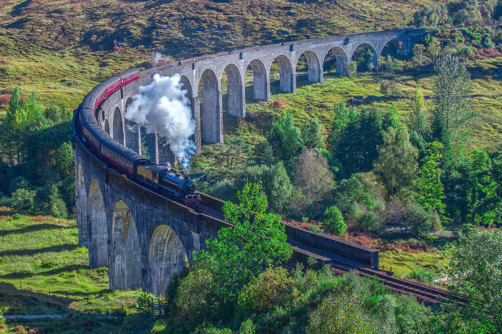 Nikon D5 sample photo. Hogwarts express photography