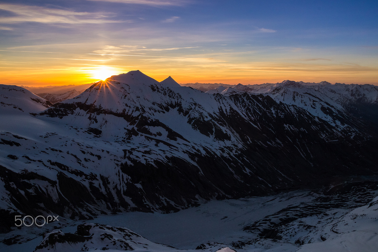 Tamron SP AF 17-50mm F2.8 XR Di II LD Aspherical (IF) sample photo. A morning under grossglockner photography