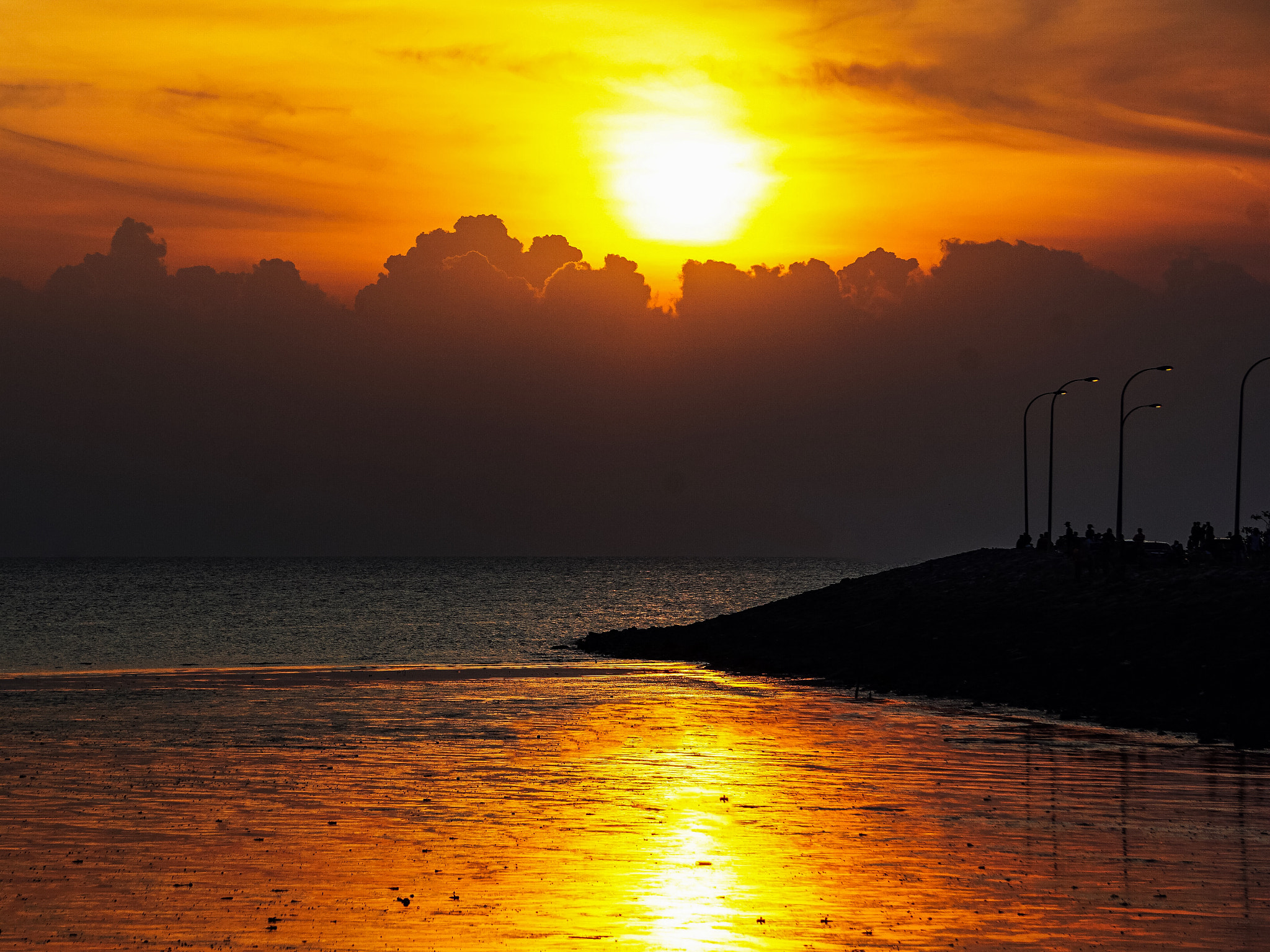 Sony a5100 sample photo. Just an ordinary sunset photography