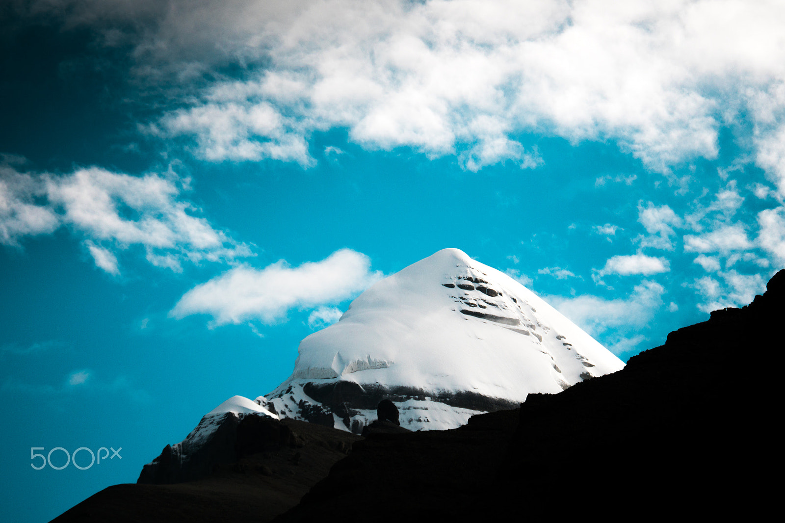 Panasonic Lumix G X Vario 35-100mm F2.8 OIS sample photo. Holy kailas himalayas mountain tibet yantra.lv photography