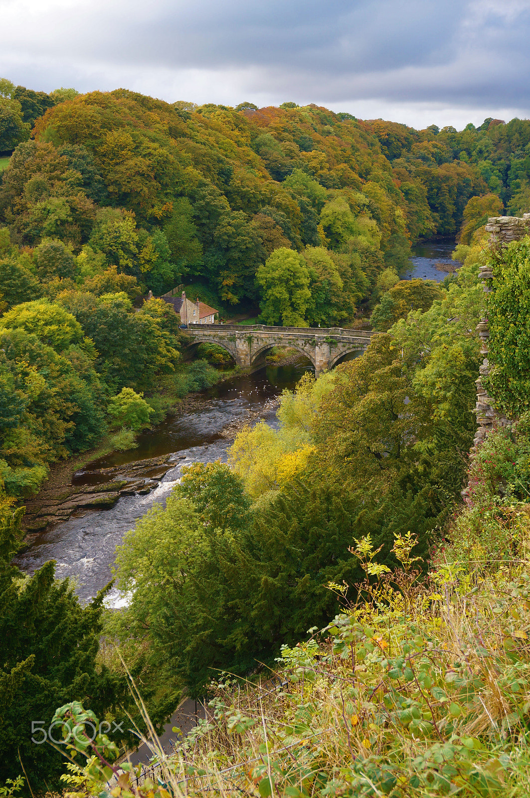 Sony E 16-50mm F3.5-5.6 PZ OSS sample photo. River swale richmond photography