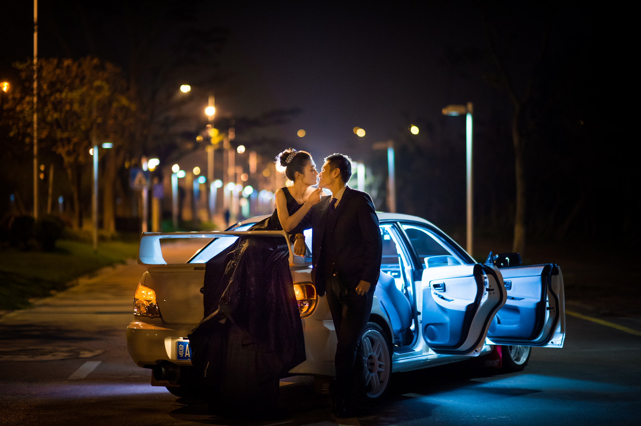 Nikon D4 + Nikon AF-S Nikkor 85mm F1.4G sample photo. Night photography