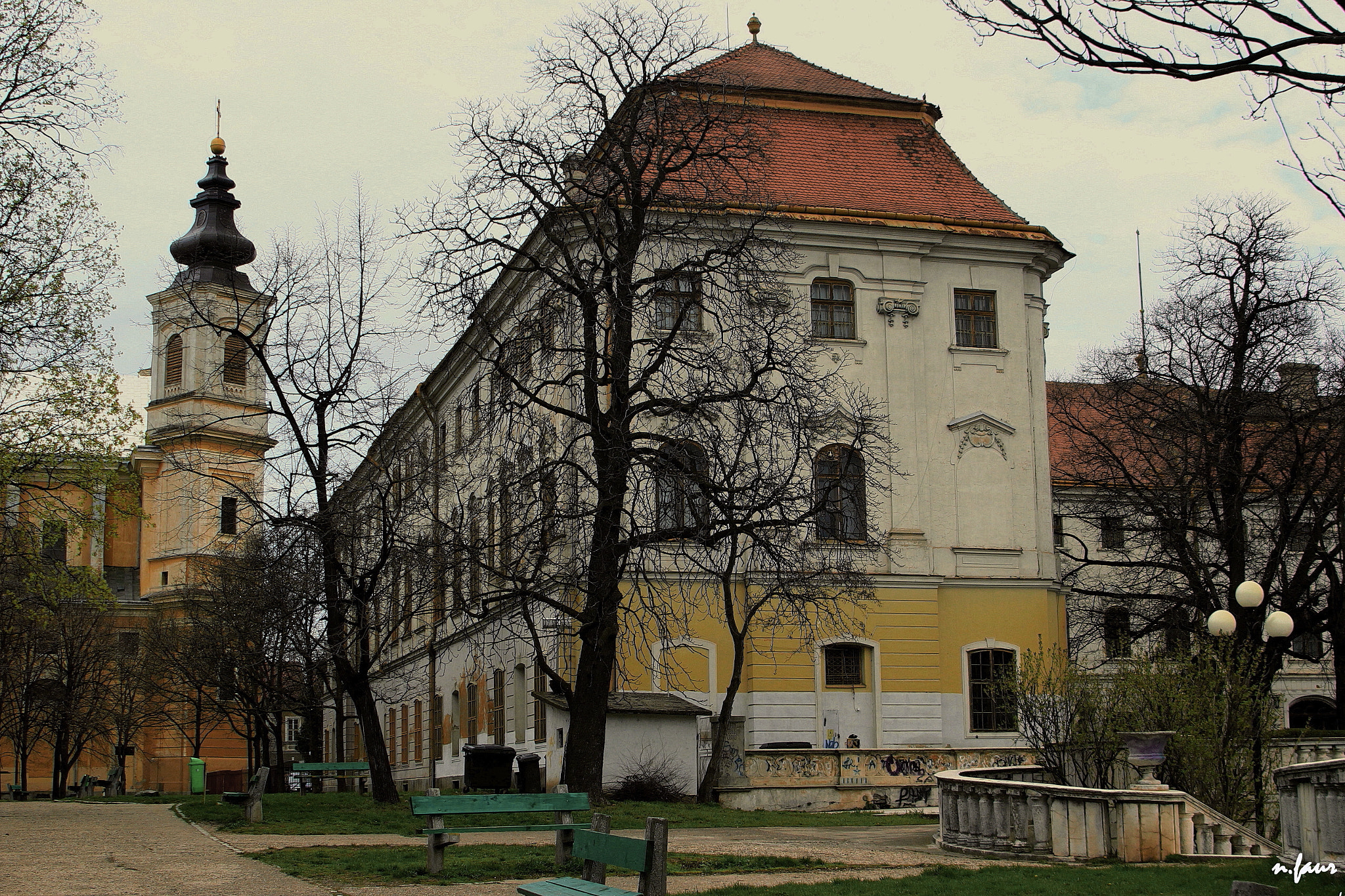 Canon EF 28-135mm F3.5-5.6 IS USM sample photo. Oradea, baroque palace photography