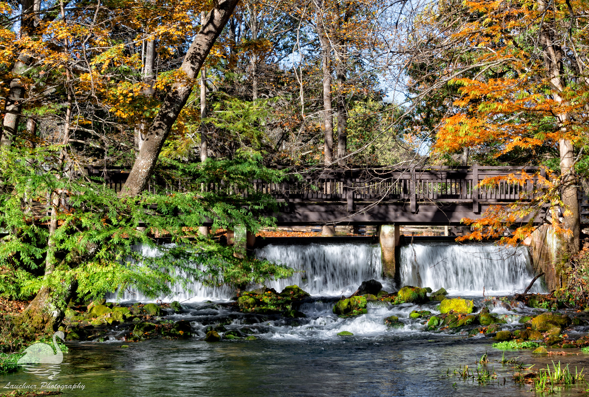 Nikon D5200 + Nikon AF-S DX Nikkor 18-300mm F3.5-6.3G ED VR sample photo. Spillway at maramec spring park photography