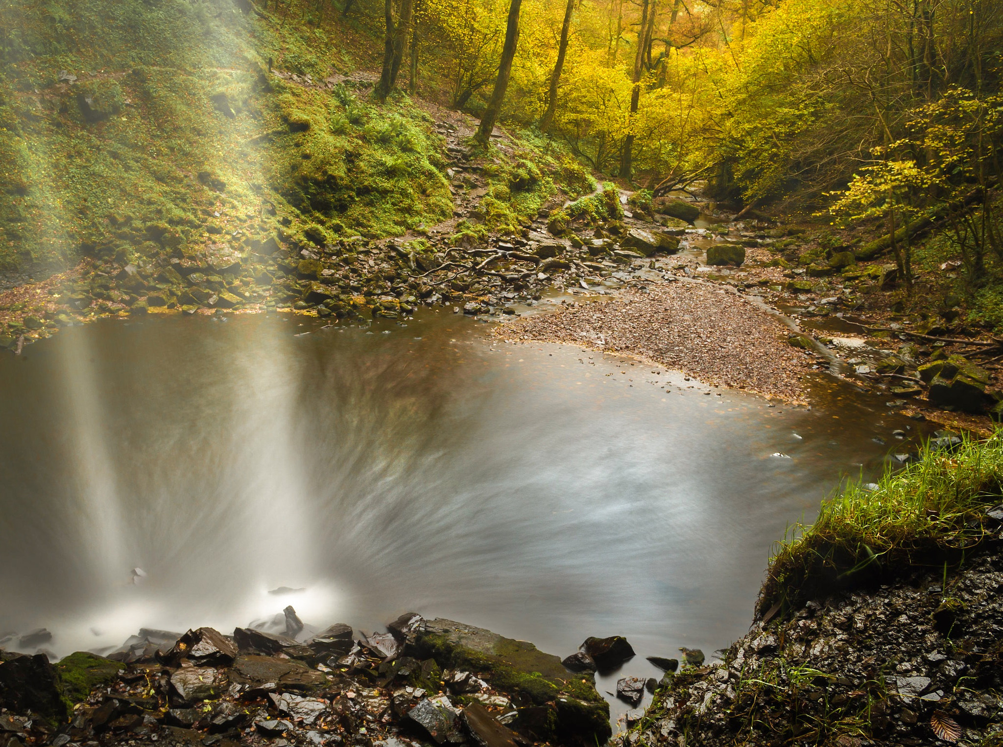 Canon EF 24-85mm F3.5-4.5 USM sample photo. Behind henrhyd falls photography