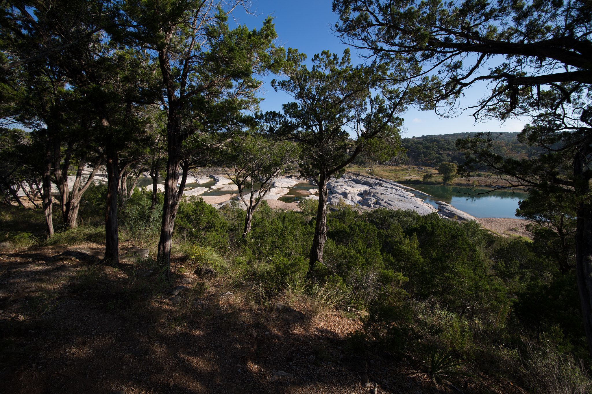 Canon EOS 6D + Sigma 12-24mm F4.5-5.6 II DG HSM sample photo. Pedernales falls state park photography