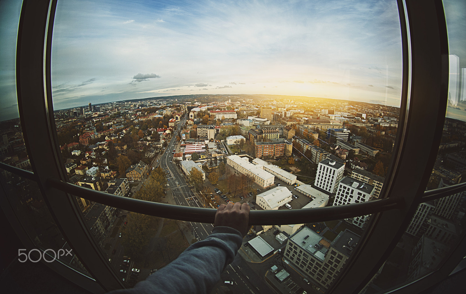Nikon D5200 + Samyang 8mm F3.5 Aspherical IF MC Fisheye sample photo. From above photography
