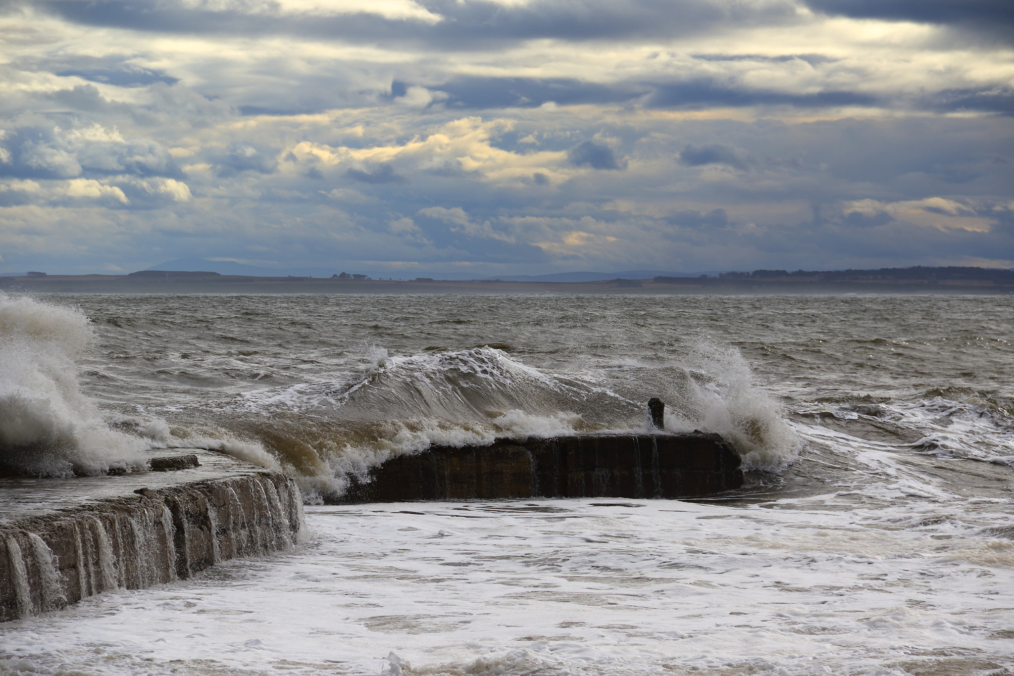 Canon EF-S 18-135mm F3.5-5.6 IS sample photo. Embo pier photography