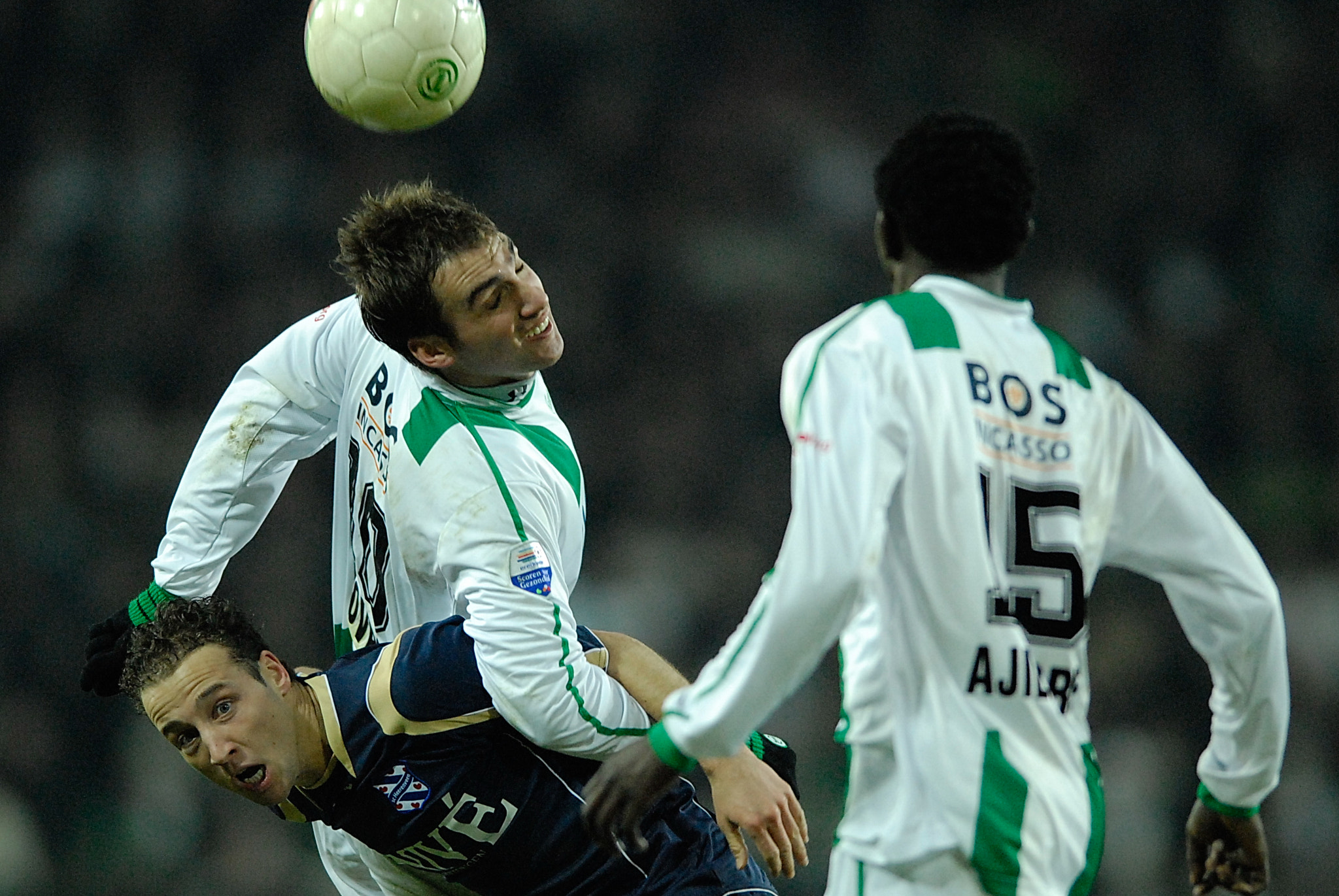 Nikon D200 sample photo. Fc groningen vs. heerenveen photography