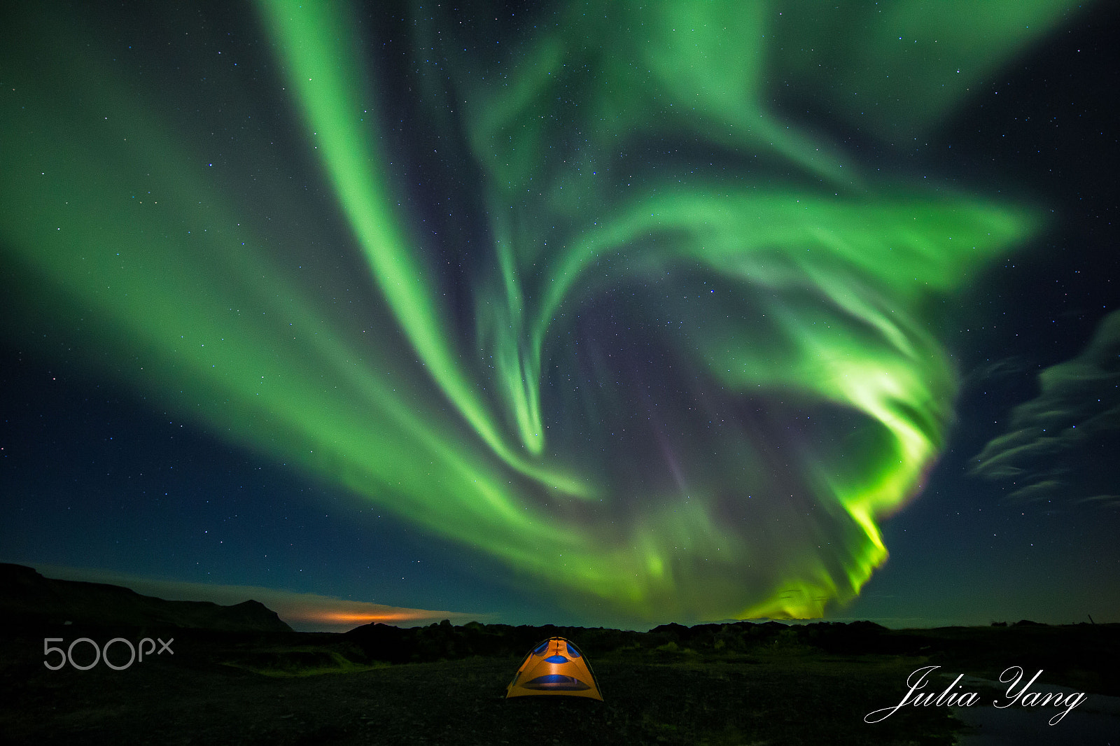 Canon EF 11-24mm F4L USM sample photo. Night of iceland 1 photography
