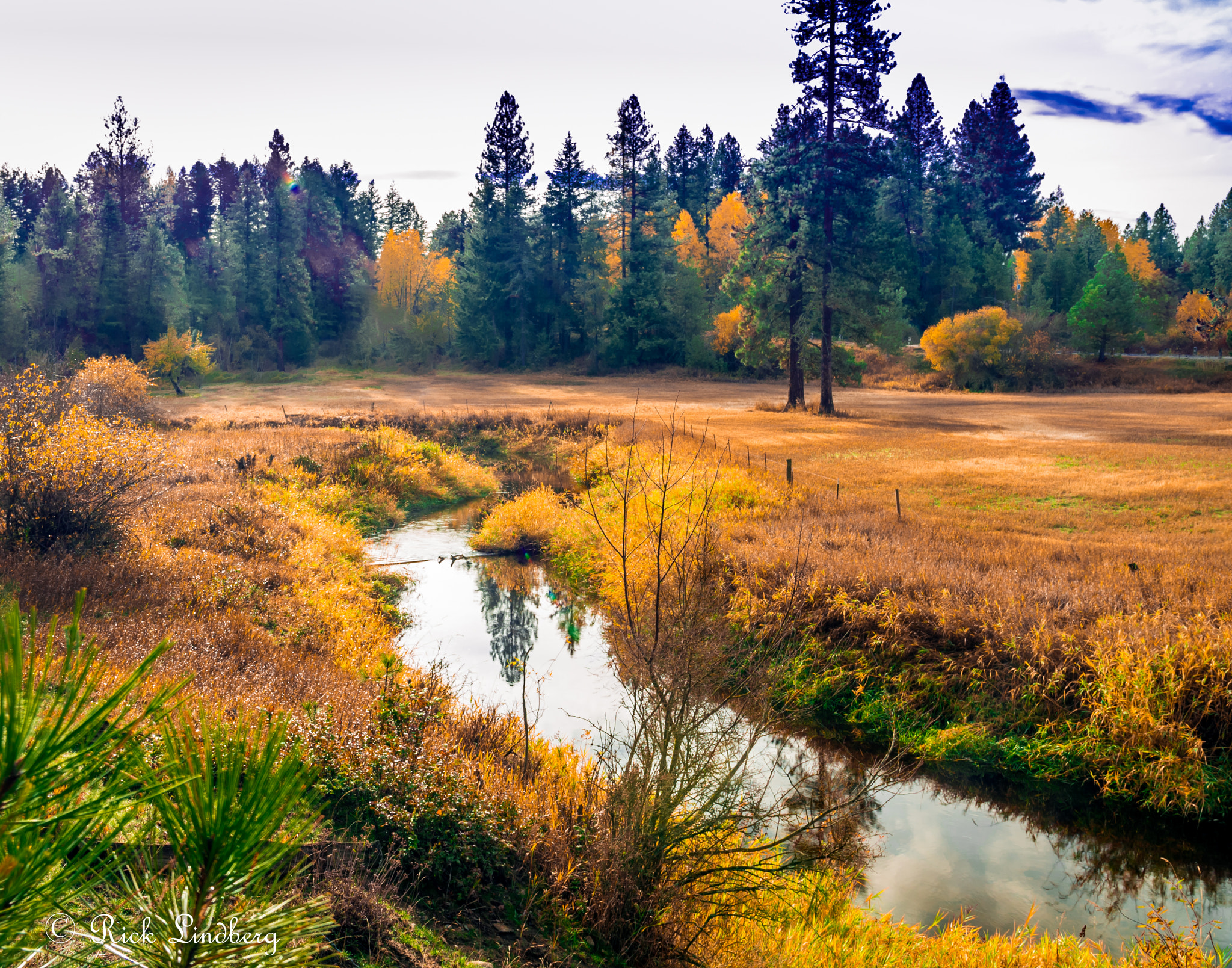 Pentax K-5 sample photo. Spokane fall color photography