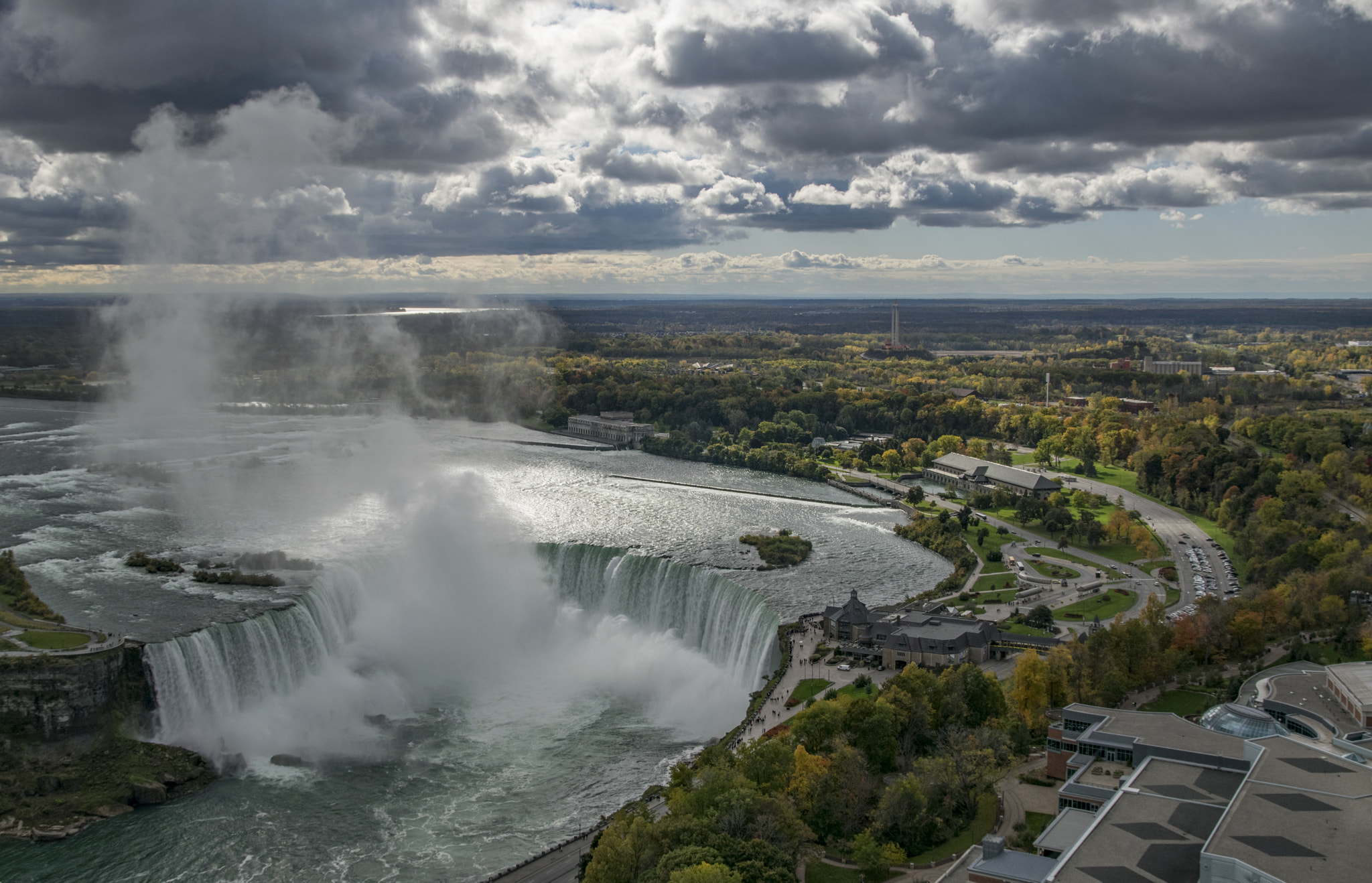 Sigma 17-70mm F2.8-4 DC Macro OS HSM sample photo. Niagara from high photography