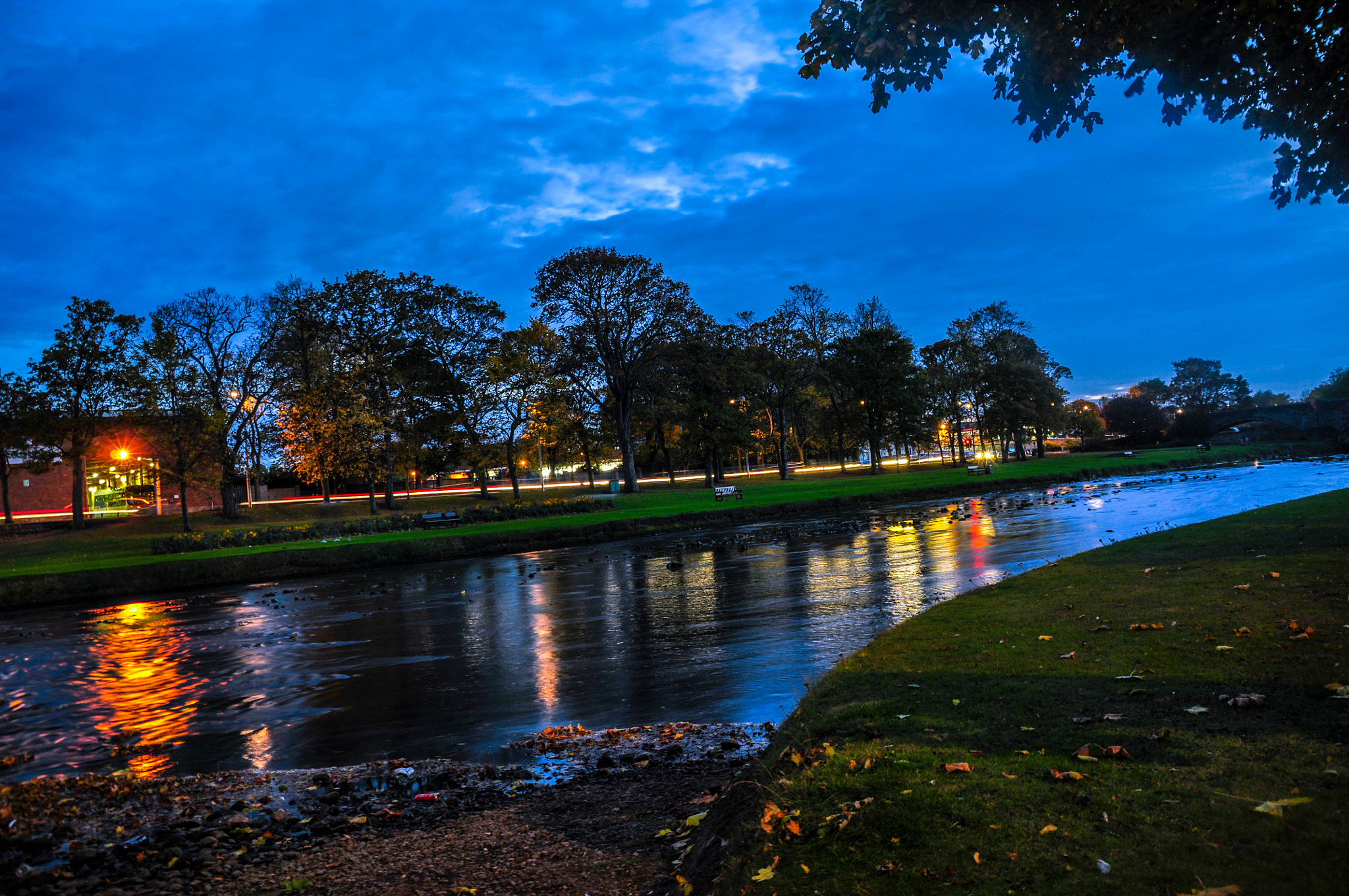 Nikon D90 + Sigma 18-200mm F3.5-6.3 DC sample photo. Blue night photography