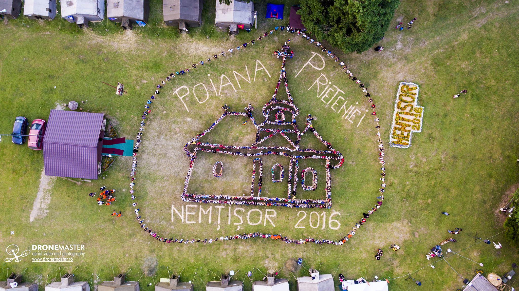 DJI FC550 + OLYMPUS M.12mm F2.0 sample photo. Nemtisor youth camp - aerial photo photography